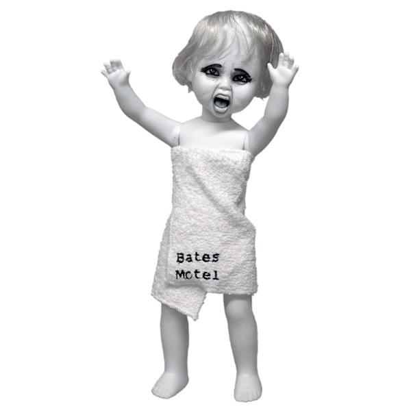 Living Dead Dolls Psycho Marion In White Bath Towel