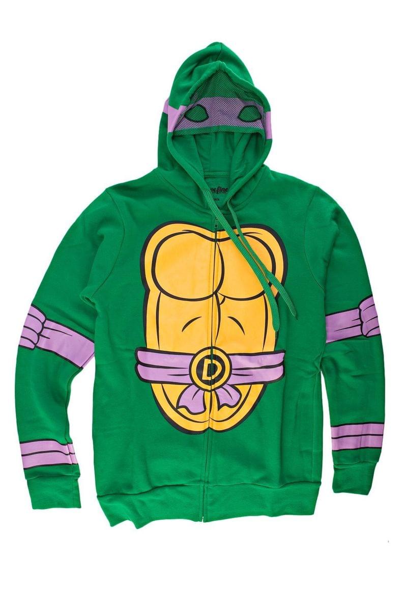 I Am Donatello Teenage Mutant Ninja Turtles Zip Zip Up Hoodie
