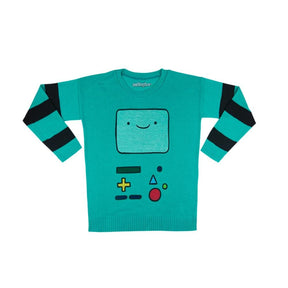 Adventure Time With Finn And Jake Beemo Bmo Sweater