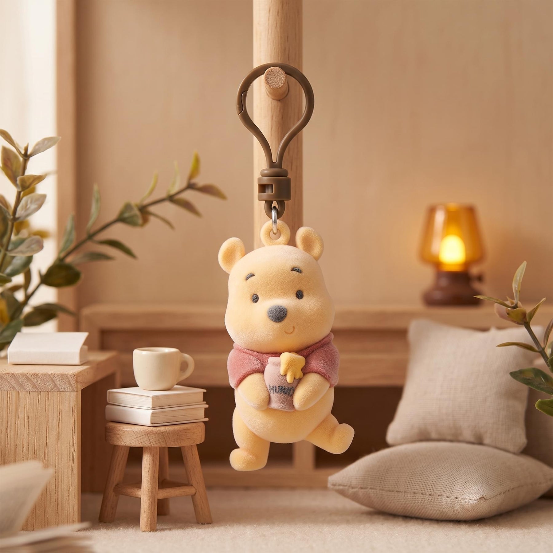 Disney Series 78 Winnie The Pooh Blind Bag 3D Foam Bag Clip | 1 Random