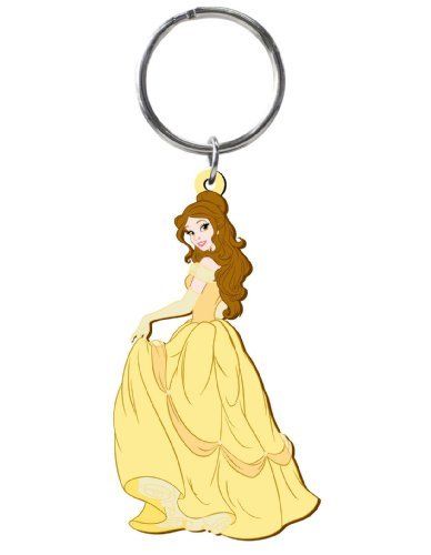 Disney Soft Touch PVC Keyring Princess Belle