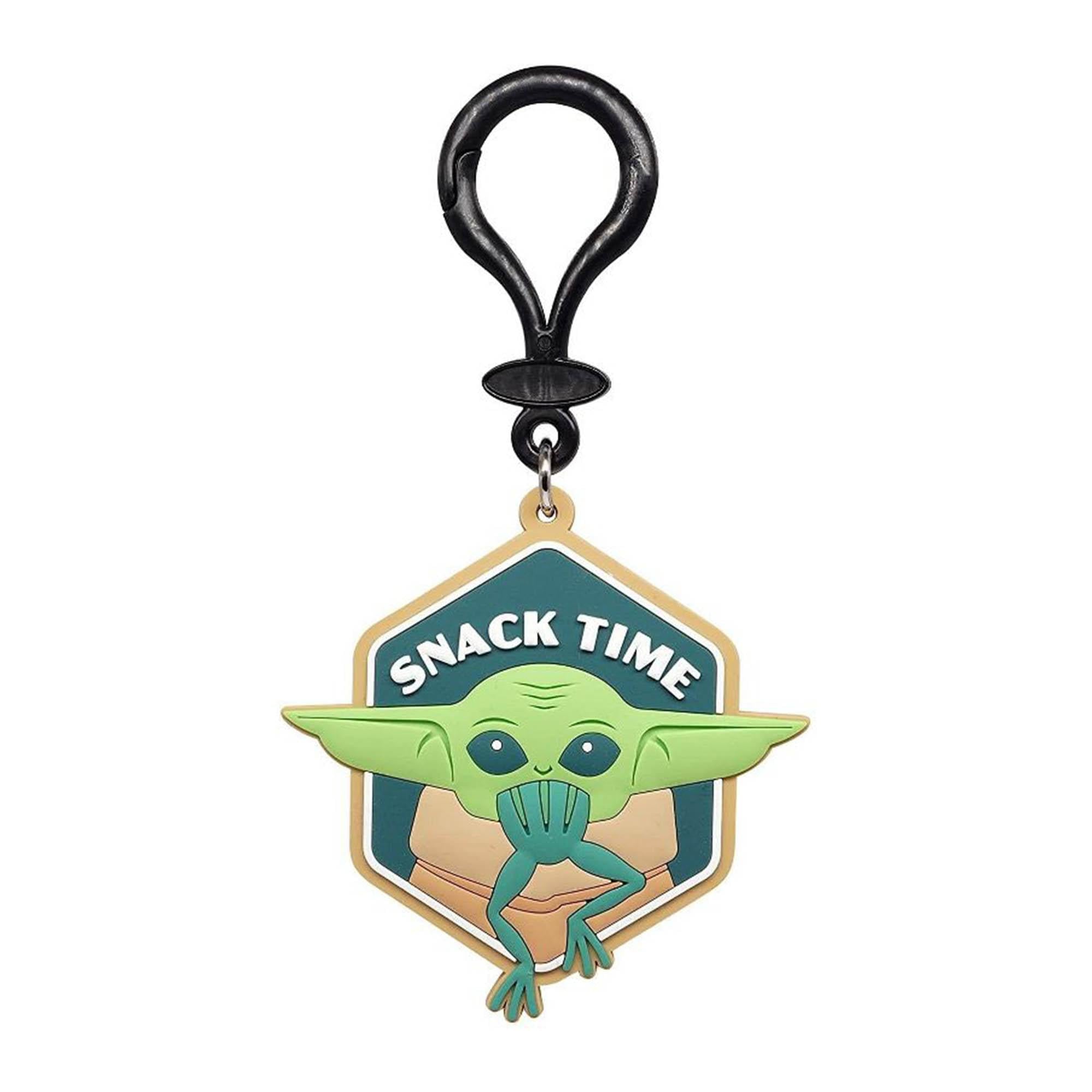 Star Wars The Mandalorian Soft Touch PVC Bag Clip | The Child Snack Time