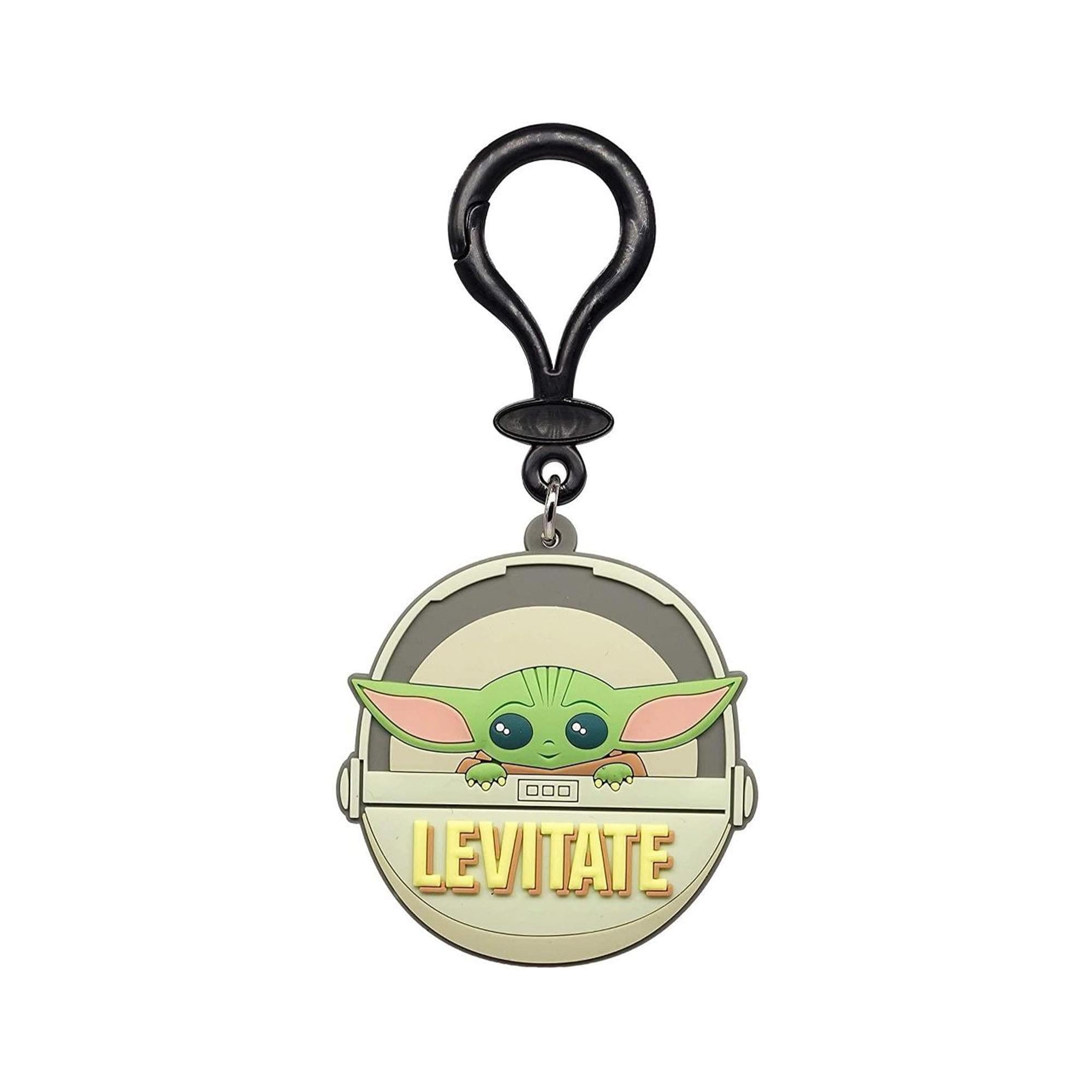 Star Wars The Mandalorian Soft Touch PVC Bag Clip | The Child Levitate
