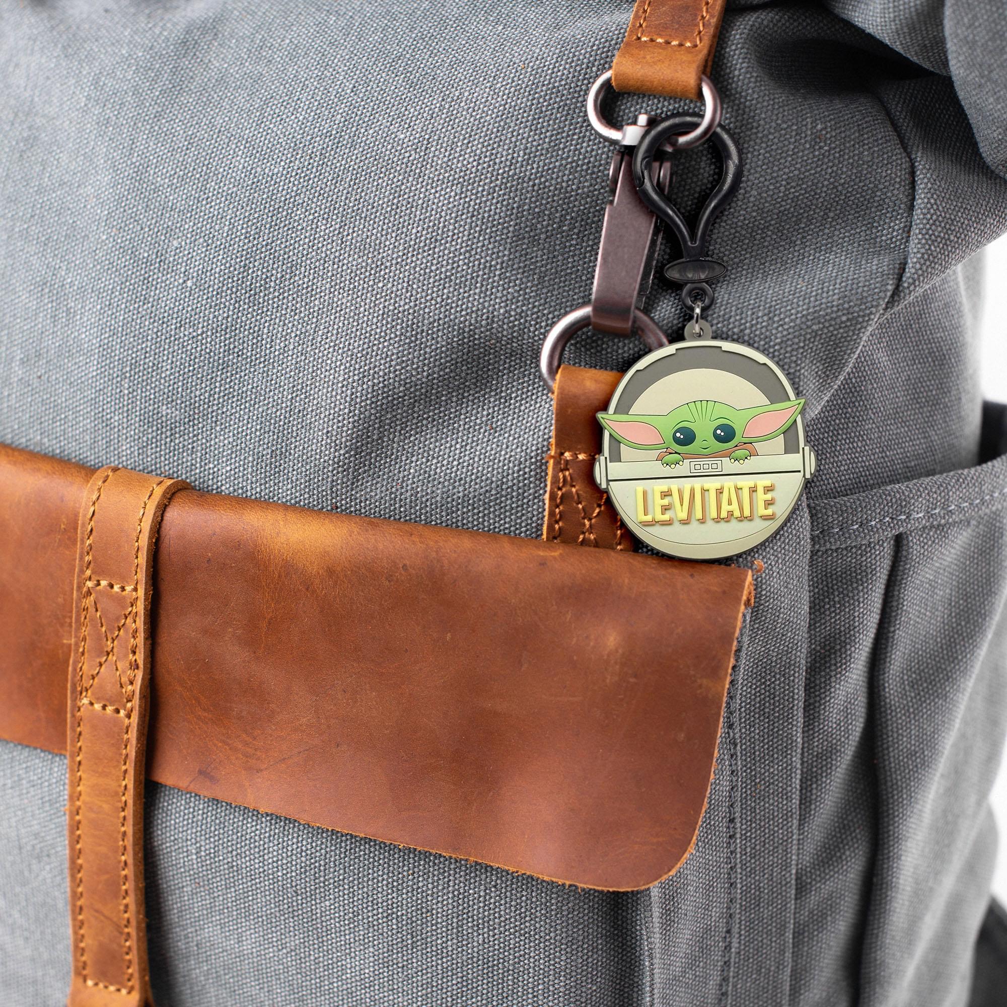 Star Wars The Mandalorian Soft Touch PVC Bag Clip | The Child Levitate