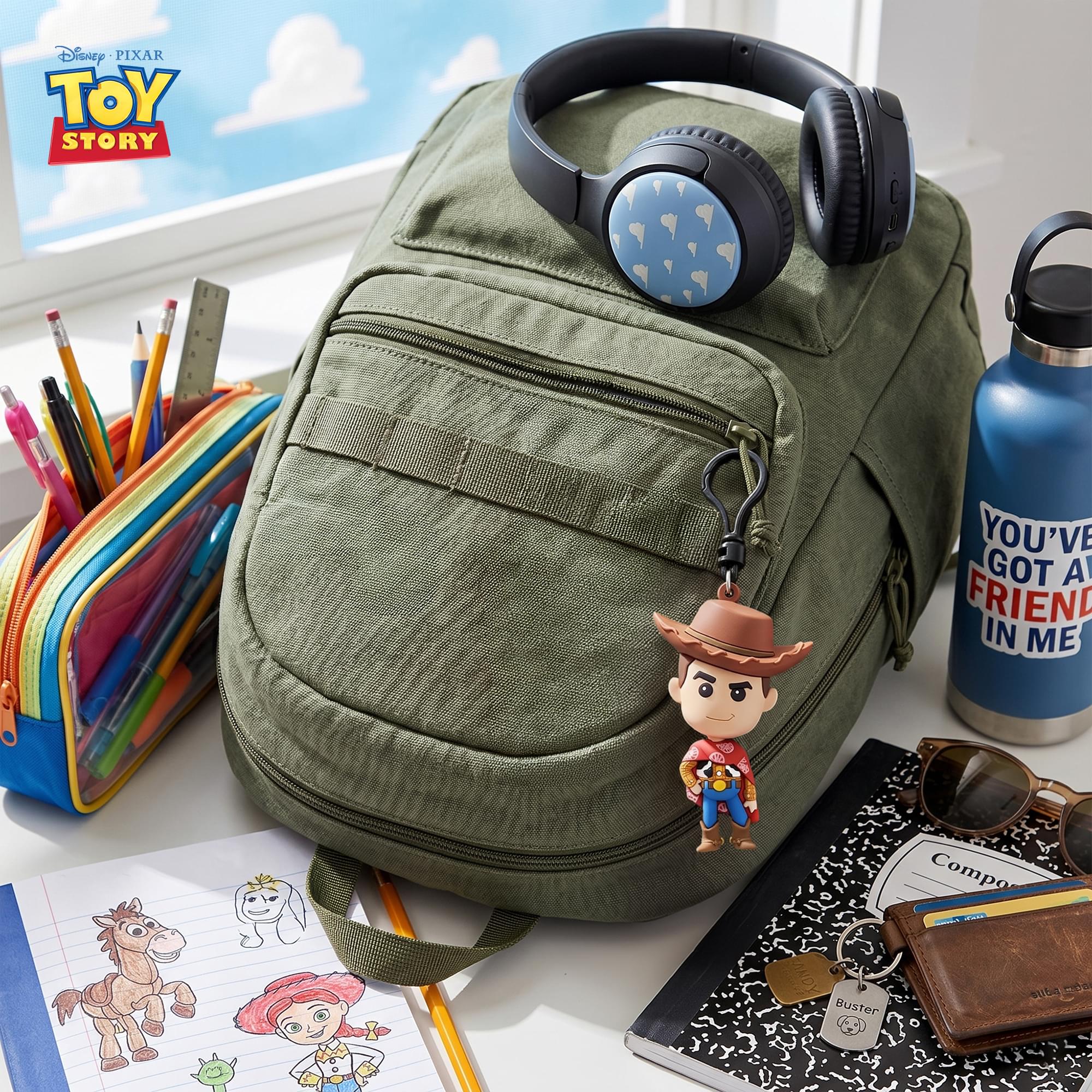 Disney/Pixar Toy Story 5 Blind Bag 3D Foam Bag Clip | One Random