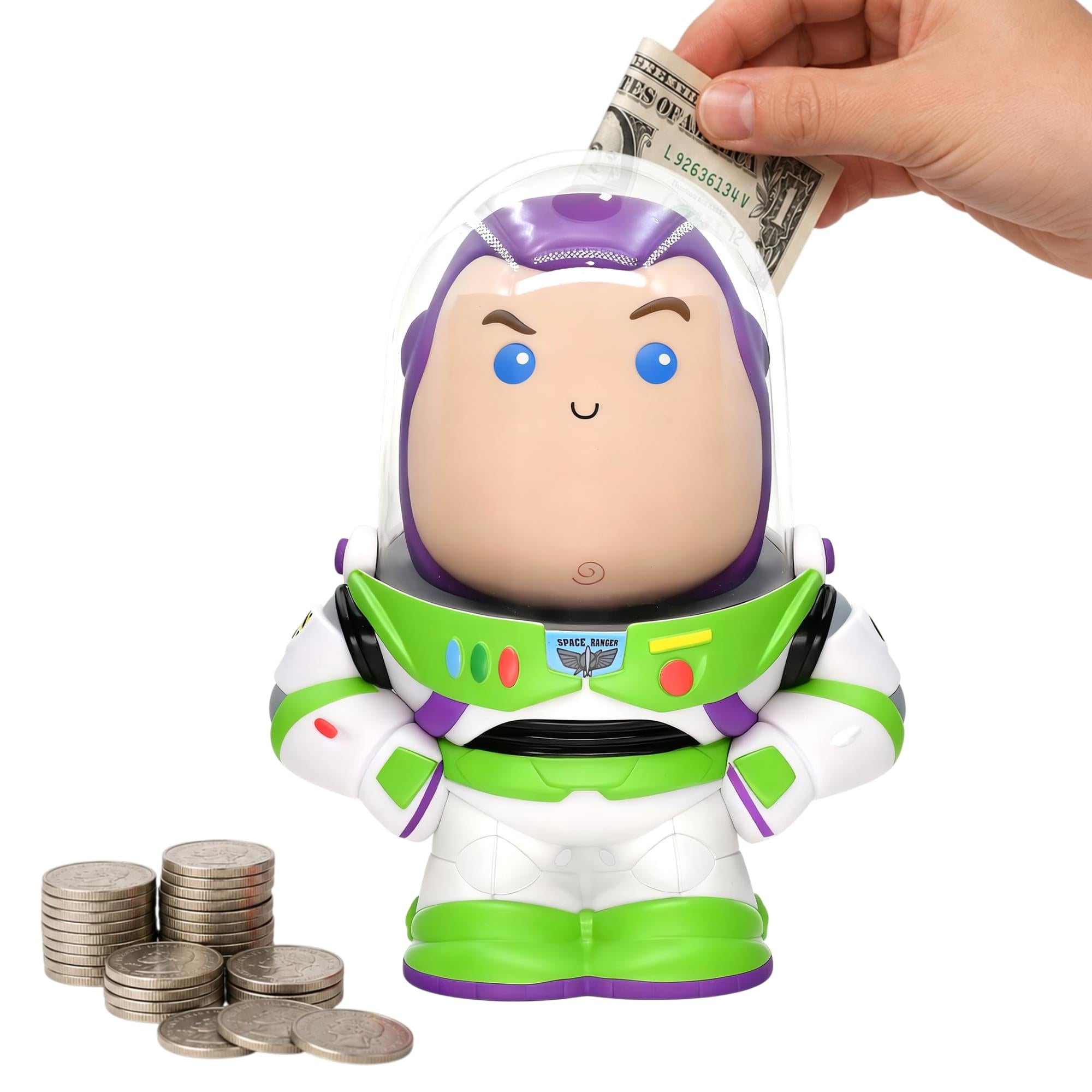 Disney/ Pixar Toy Story Buzz Lightyear 8-Inch PVC Figural Bank