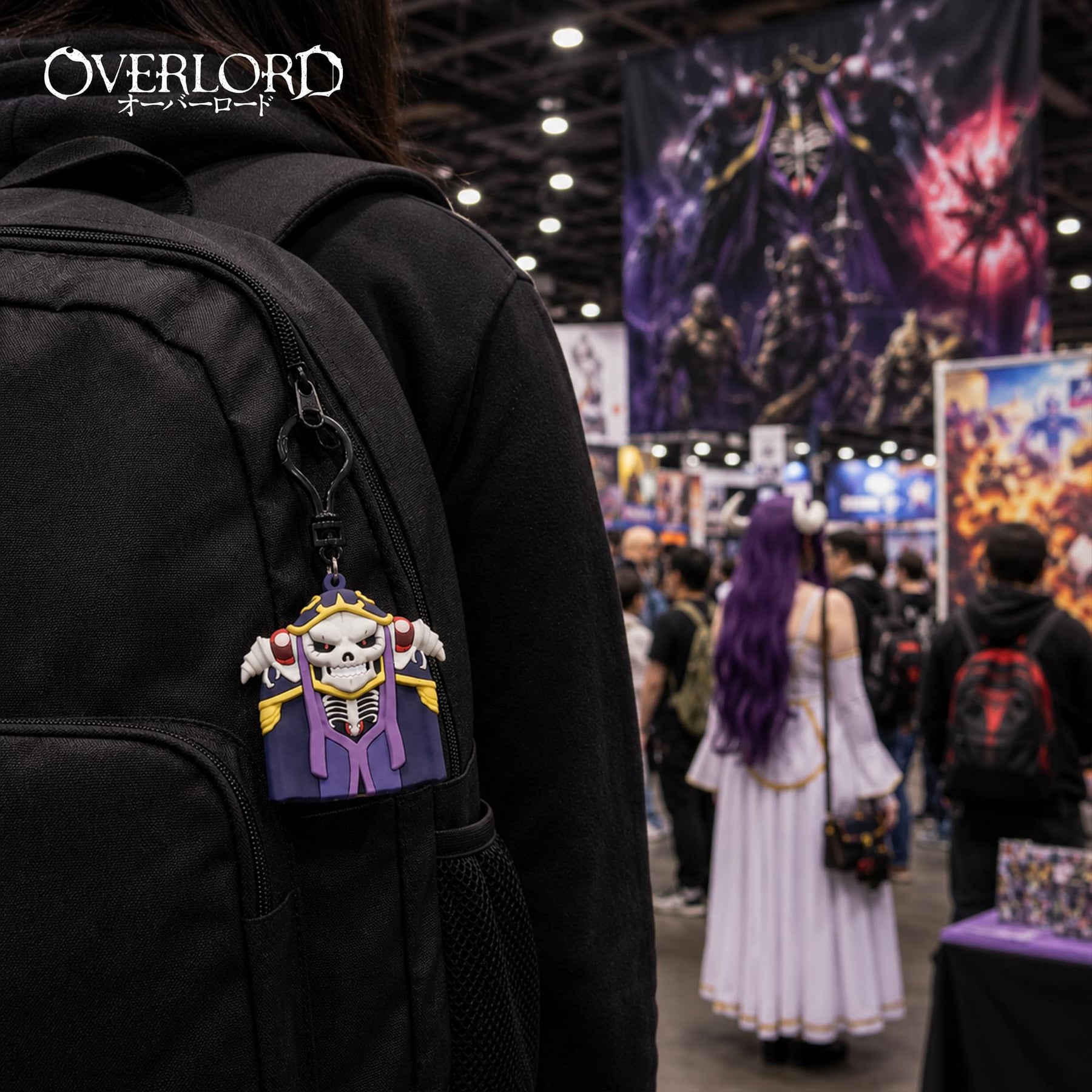 Overlord Series 1 Blind Bag 3D Foam Bag Clip | 3 Random