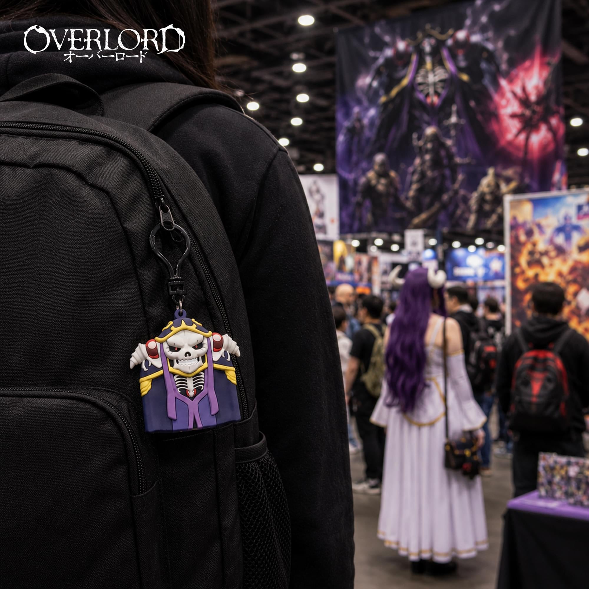 Overlord Series 1 Blind Bag 3D Foam Bag Clip | 3 Random