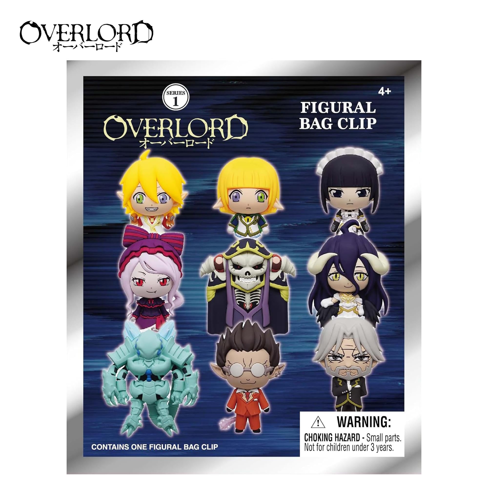 Overlord Series 1 Blind Bag 3D Foam Bag Clip | One Random