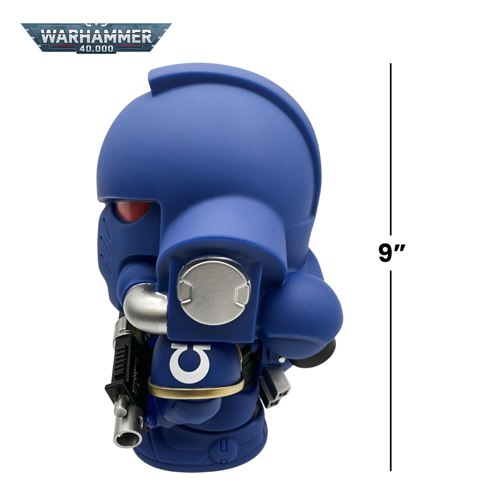 Warhammer 40K Ultramarine Intercessor  8-Inch PVC Figural Bank