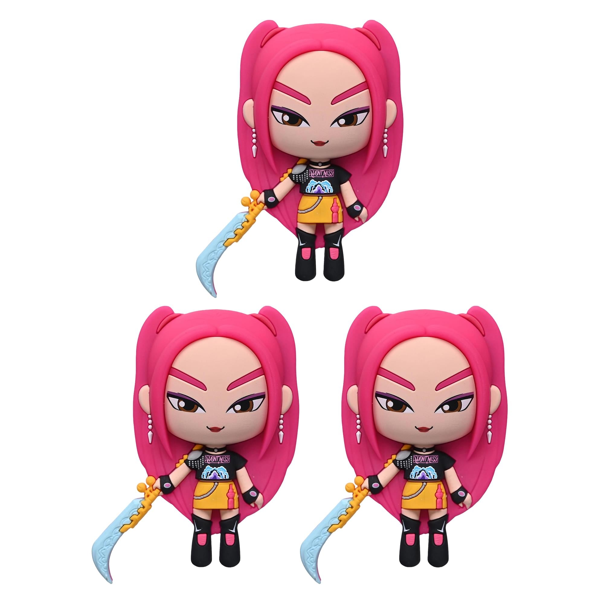 K-Pop Demon Hunters Mira 3D Foam Magnets | Set Of 3