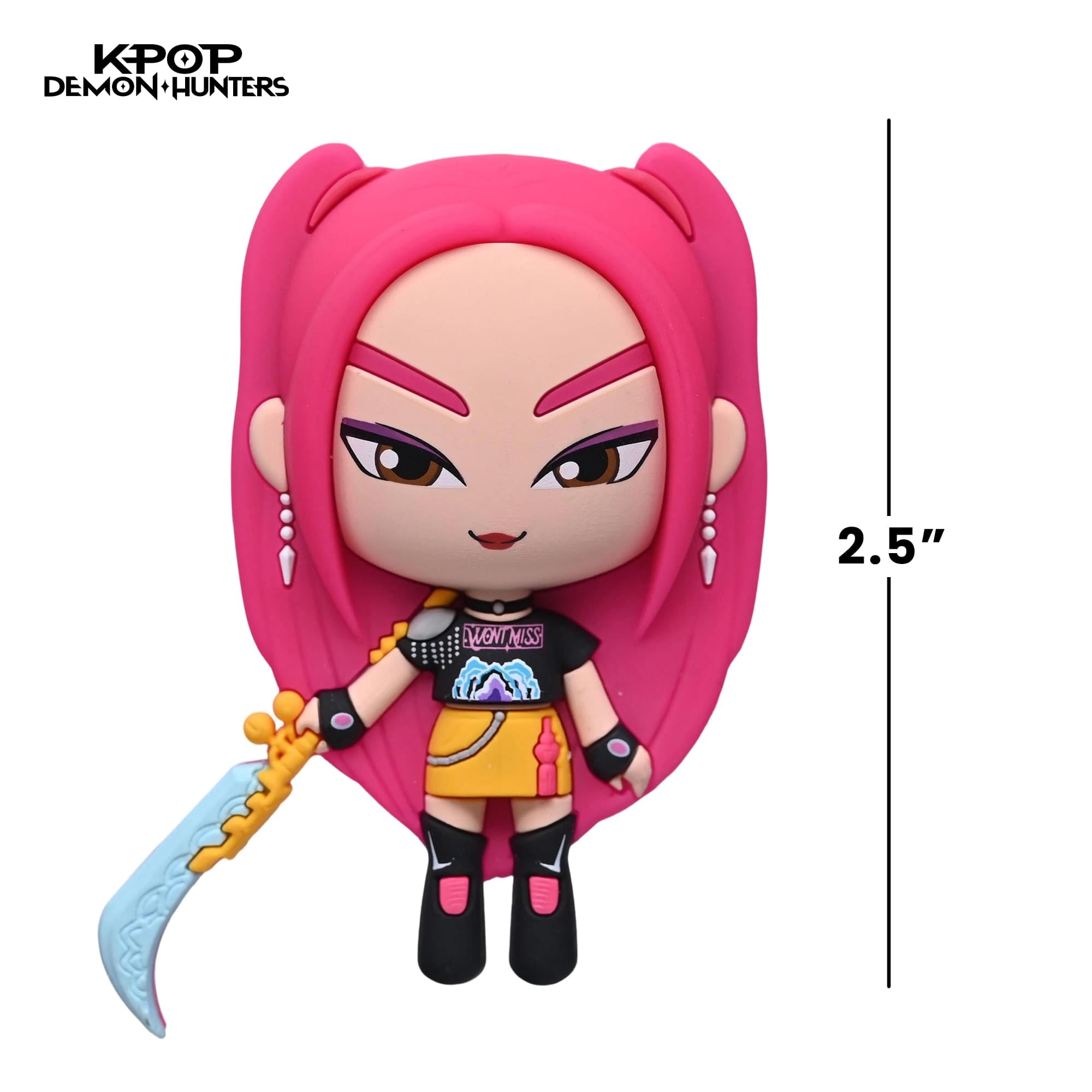 K-Pop Demon Hunters Mira 3D Foam Magnets | Set Of 3