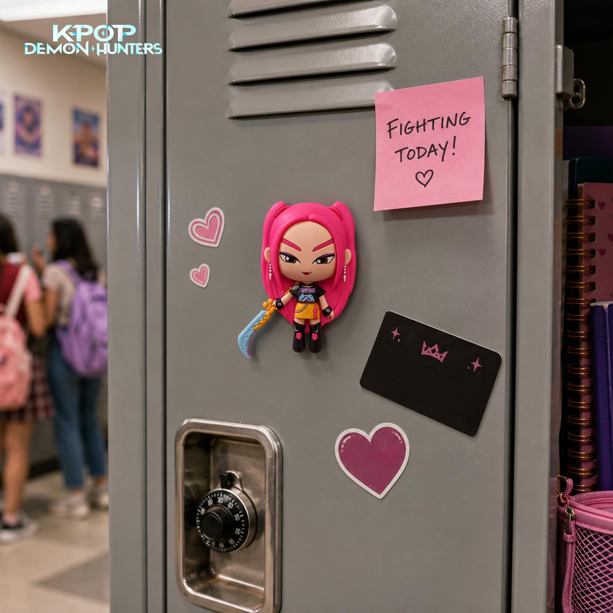 K-Pop Demon Hunters Mira 3D Foam Magnets | Set Of 3