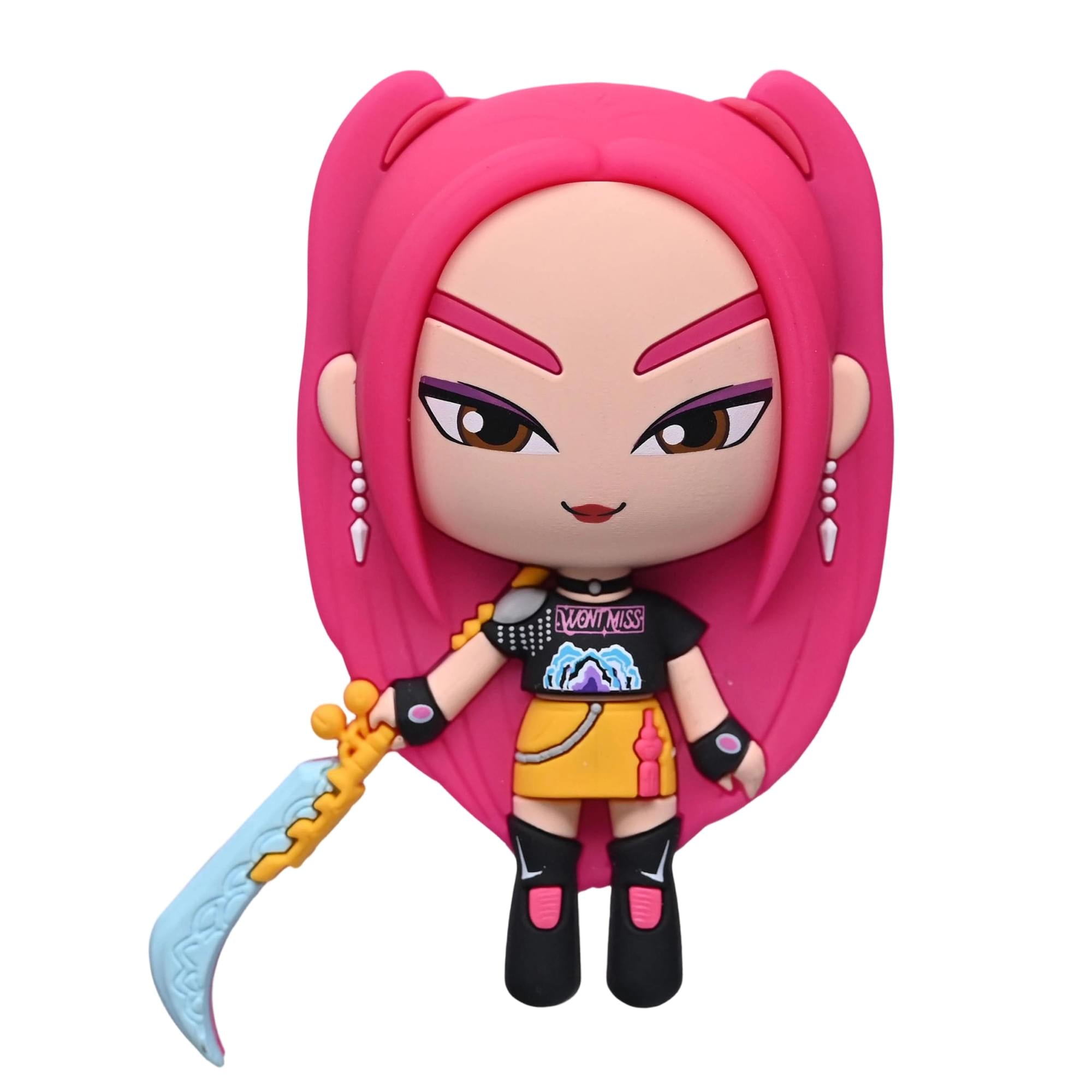 K-Pop Demon Hunters 2-Inch 3D Foam Magnet | Mira