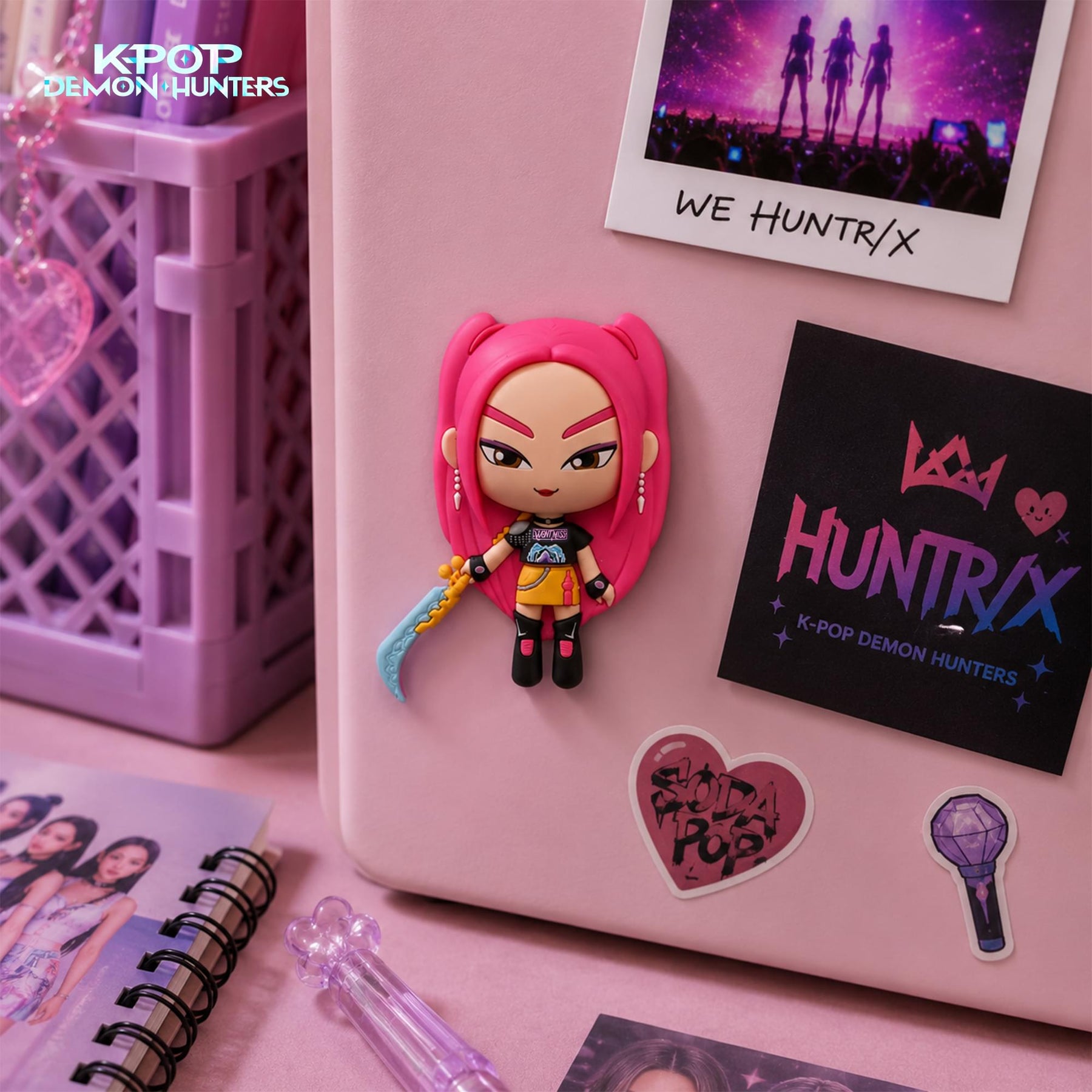 K-Pop Demon Hunters 2-Inch 3D Foam Magnet | Mira