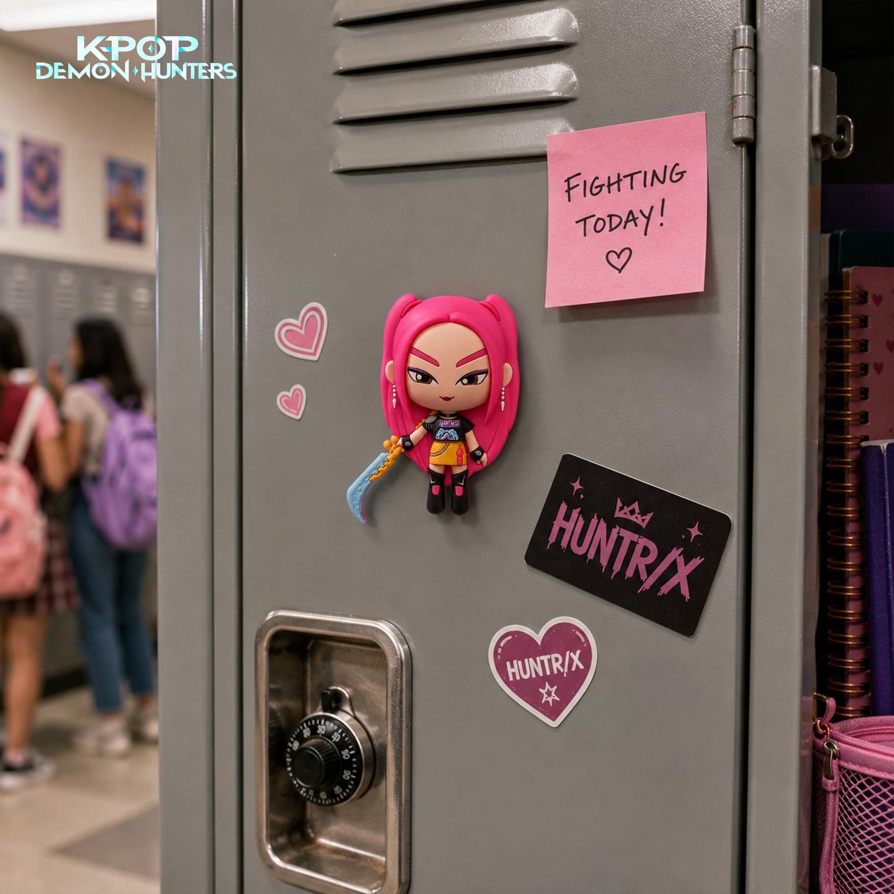 K-Pop Demon Hunters 2-Inch 3D Foam Magnet | Mira
