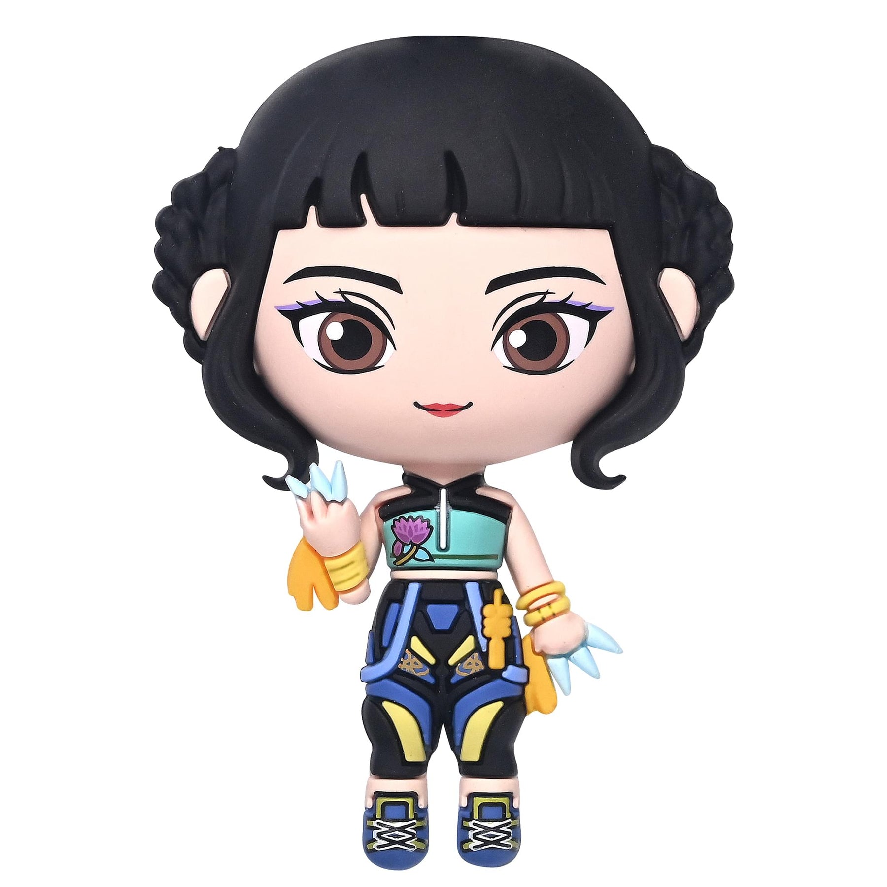 K-Pop Demon Hunters 2-Inch 3D Foam Magnet | Zoey
