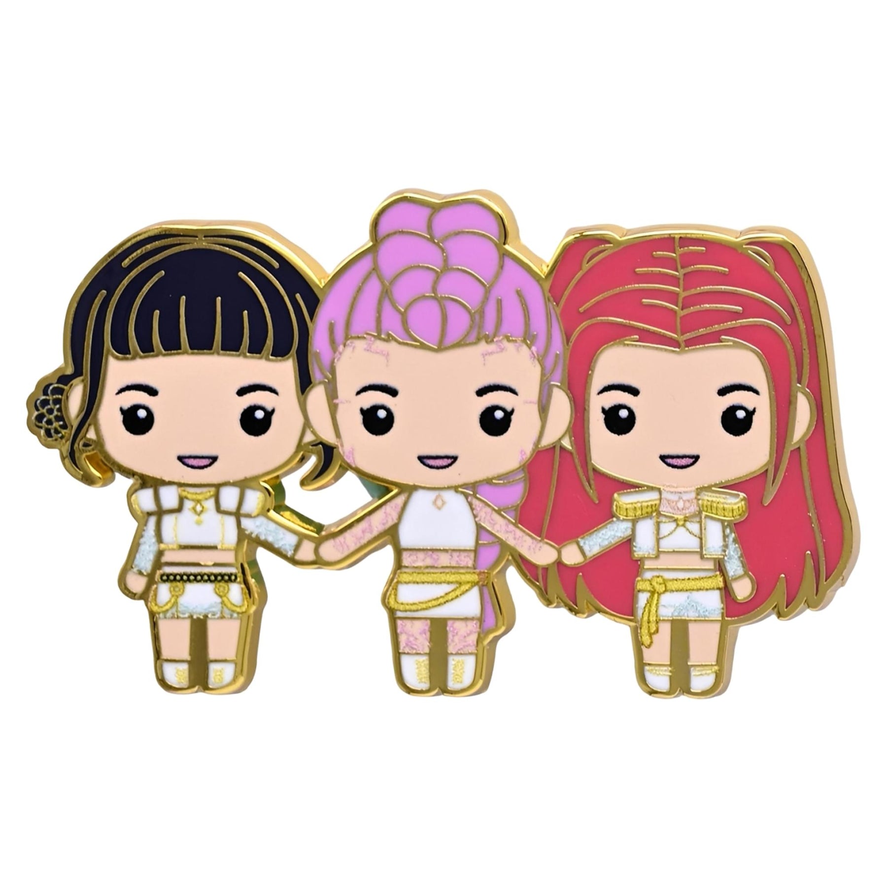 K-Pop Demon Hunters Huntr/X Girls Enamel Pin
