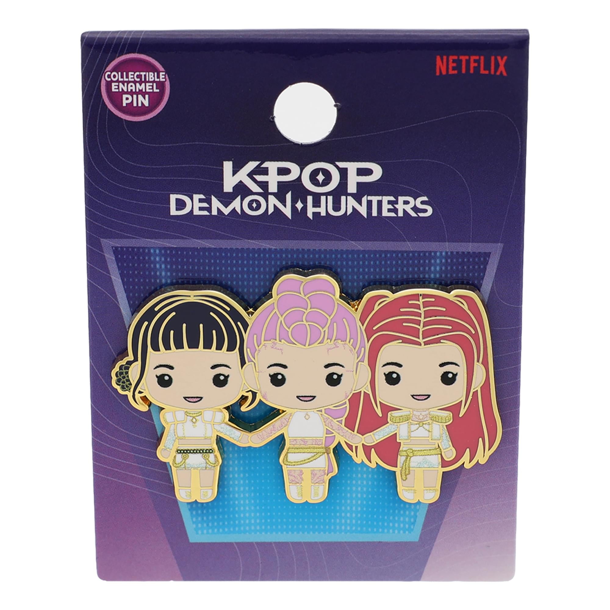 K-Pop Demon Hunters Huntr/X Girls Enamel Pin