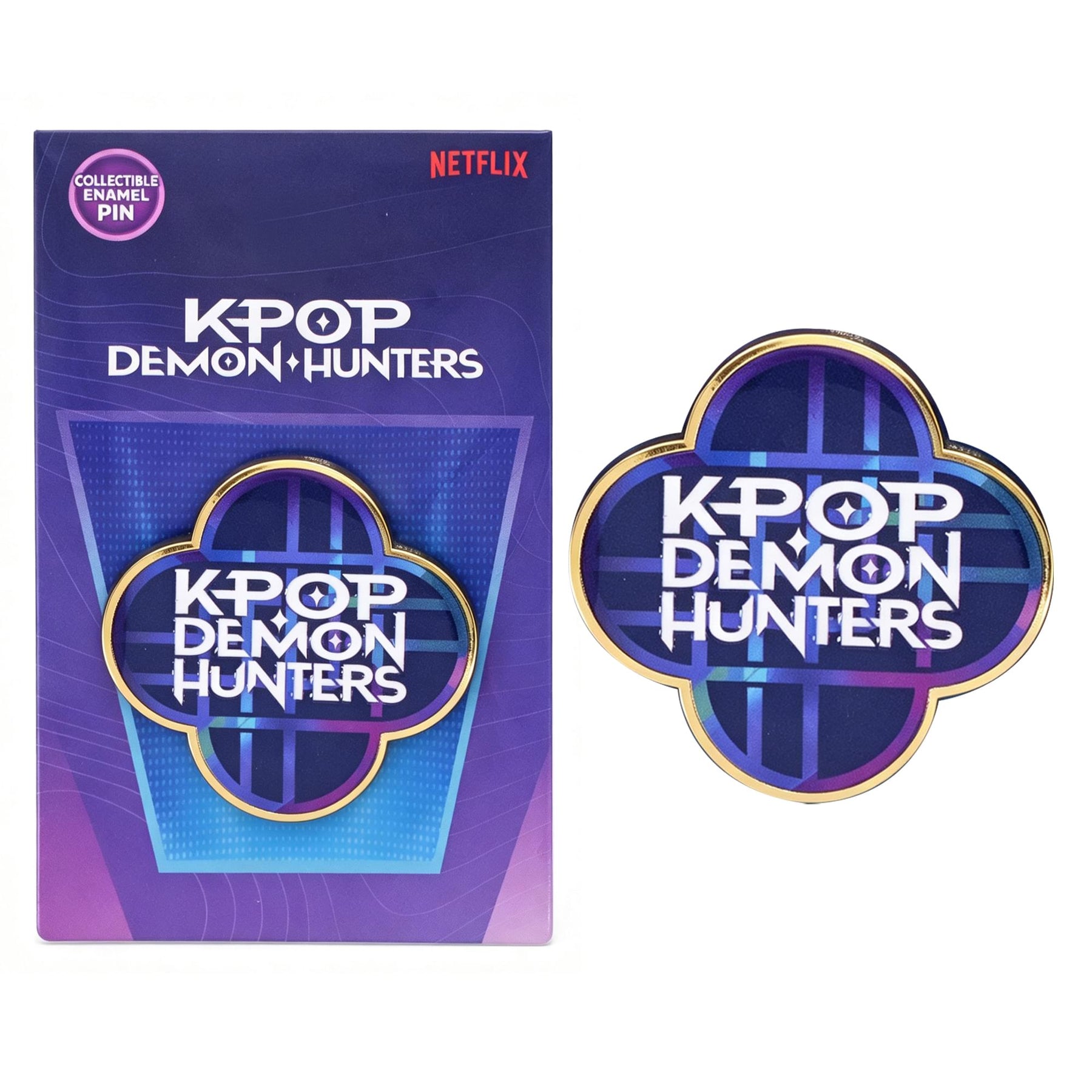K-Pop Demon Hunters Logo Enamel Pin