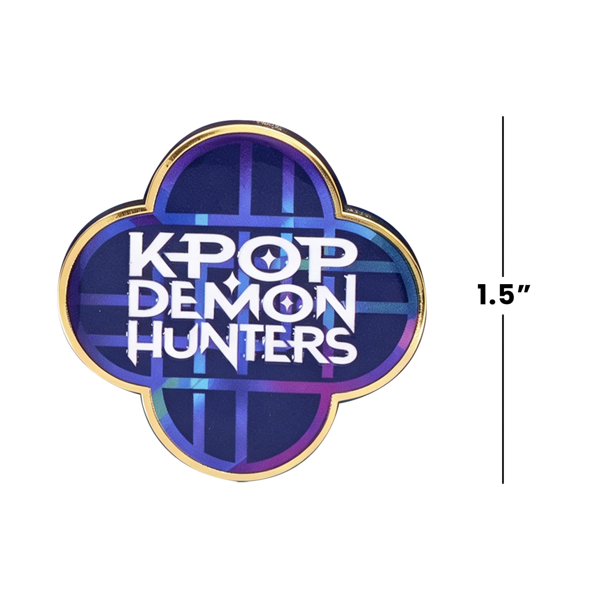 K-Pop Demon Hunters Logo Enamel Pin