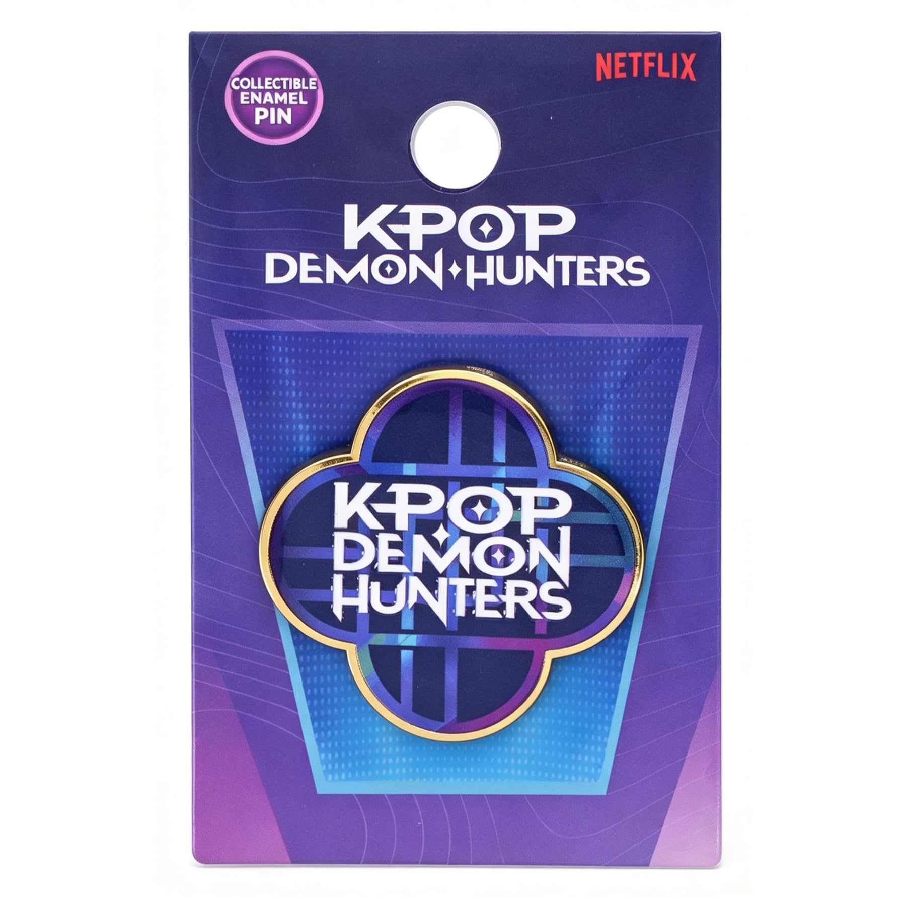K-Pop Demon Hunters Logo Enamel Pin
