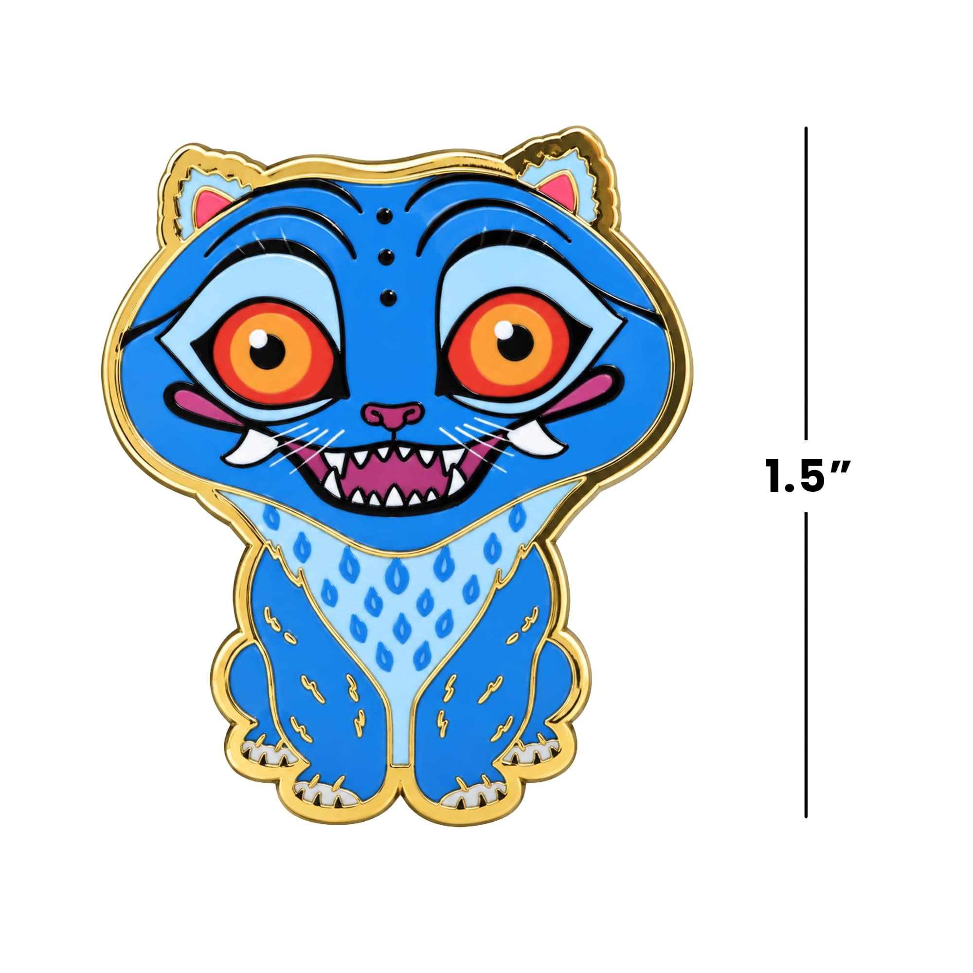 K-Pop Demon Hunters Derpy Tiger Enamel Pin