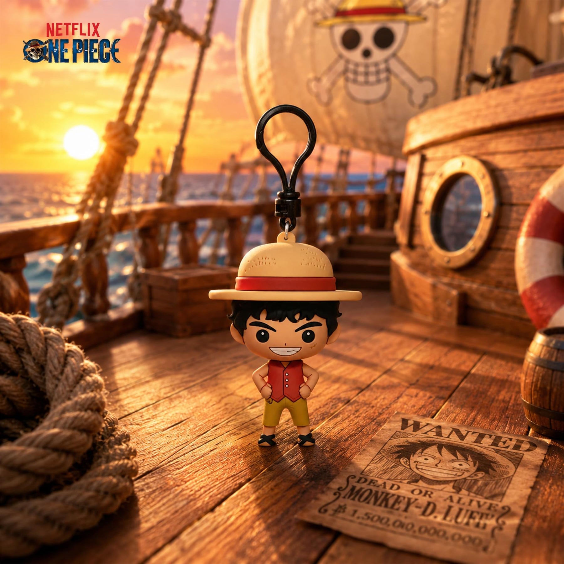 One Piece Series 2 Blind Bag 3D Foam Bag Clip | One Random