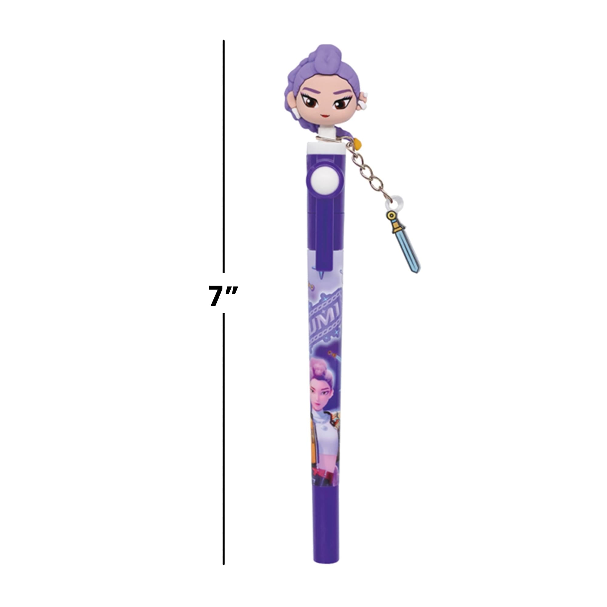 K-Pop Demon Hunters 3D Head Topper Spinning Pen | 1 Random