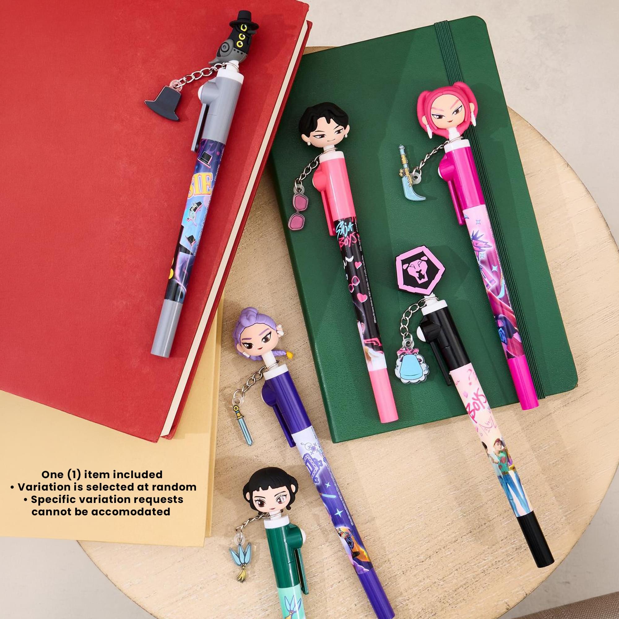 K-Pop Demon Hunters 3D Head Topper Spinning Pen | 1 Random
