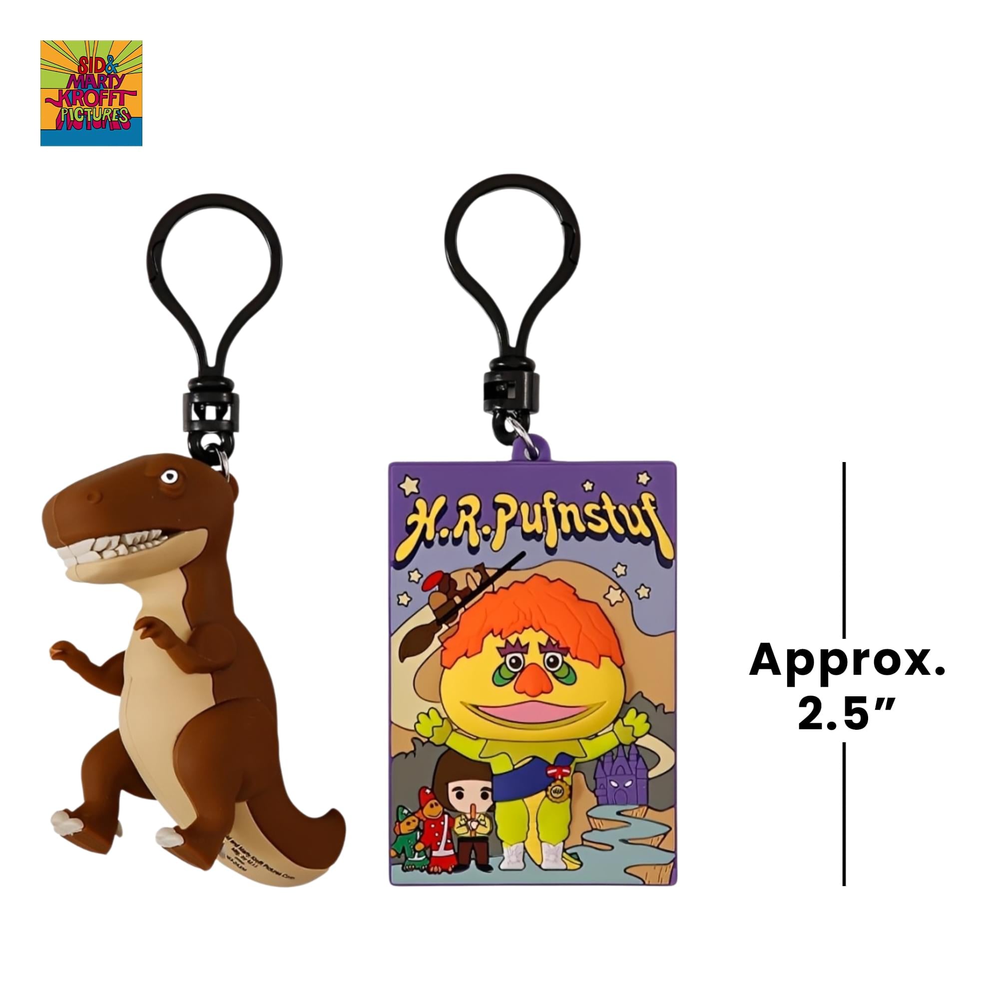Krofft Superstars Series 1 Blind Bag 3D Foam Bag Clip | 3 Random