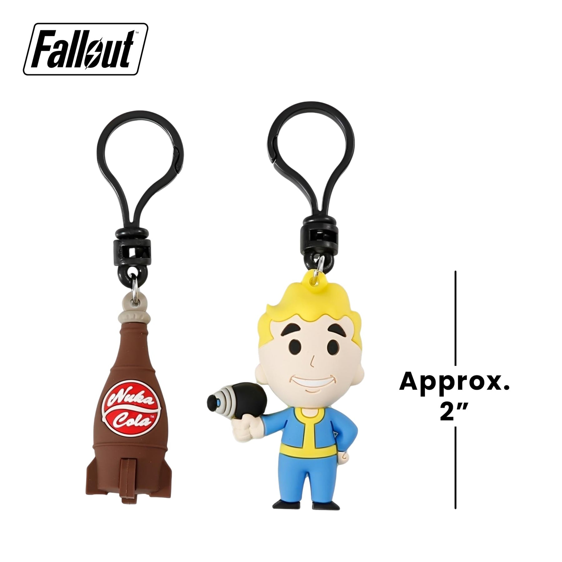 Fallout Series 1 Blind Bag 3D Foam Bag Clip | 3 Random