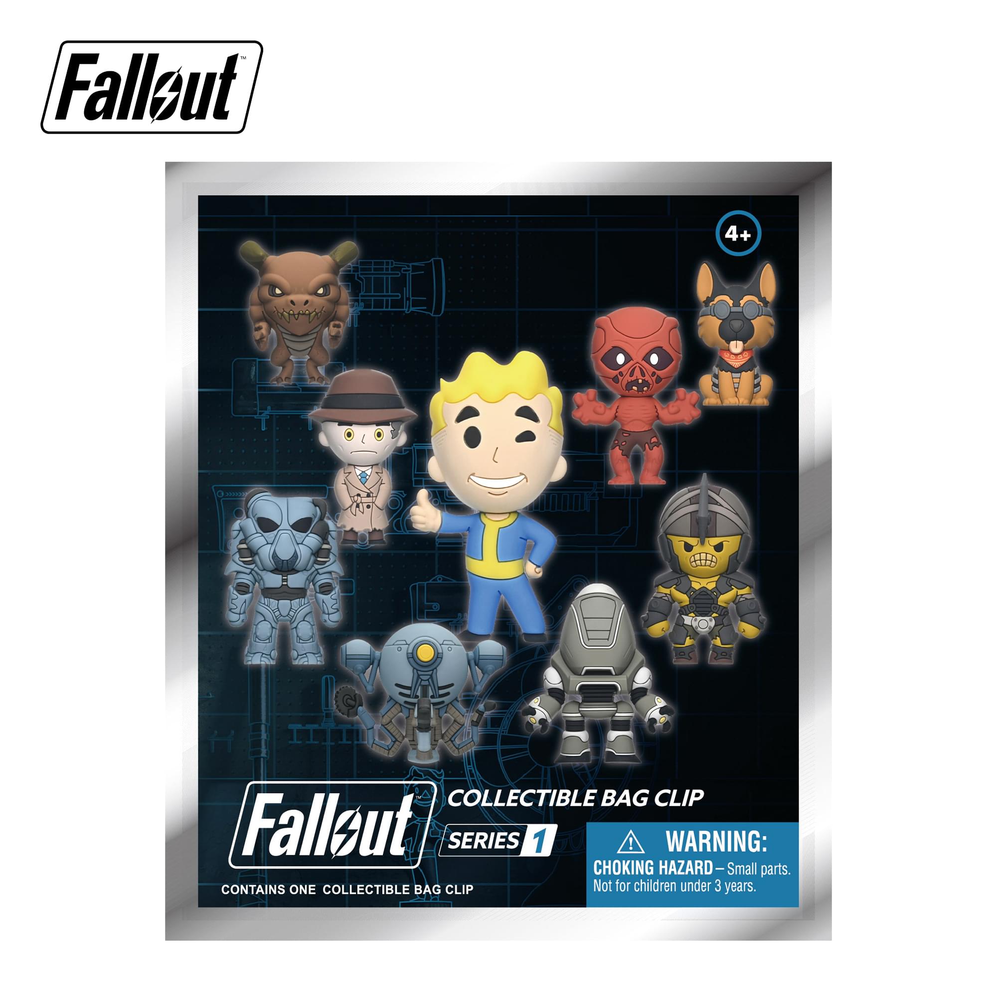 Fallout Series 1 Blind Bag 3D Foam Bag Clip | One Random