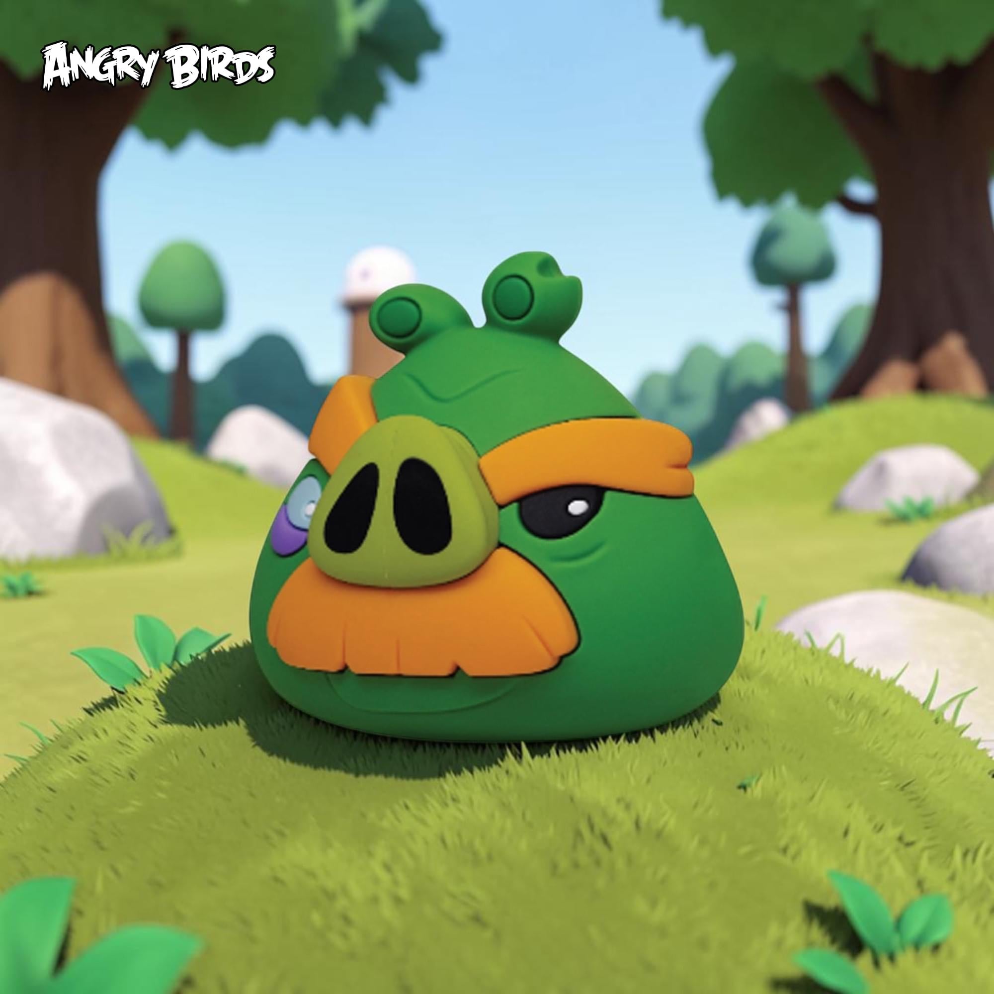 Angry Birds Series 1 Blind Bag 3D Foam Bag Clip | 3 Random