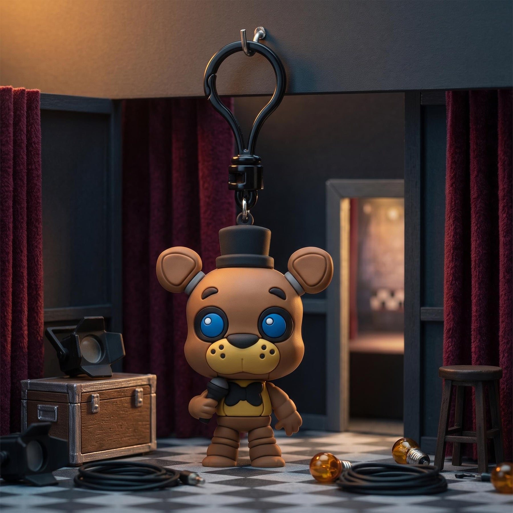 Five Nights at Freddy's Series 1 Blind Bag 3D Foam Bag Clip | 1 Random