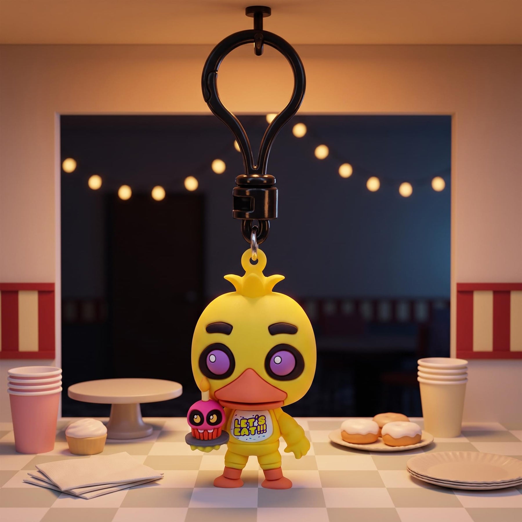 Five Nights at Freddy's Series 1 Blind Bag 3D Foam Bag Clip | 1 Random