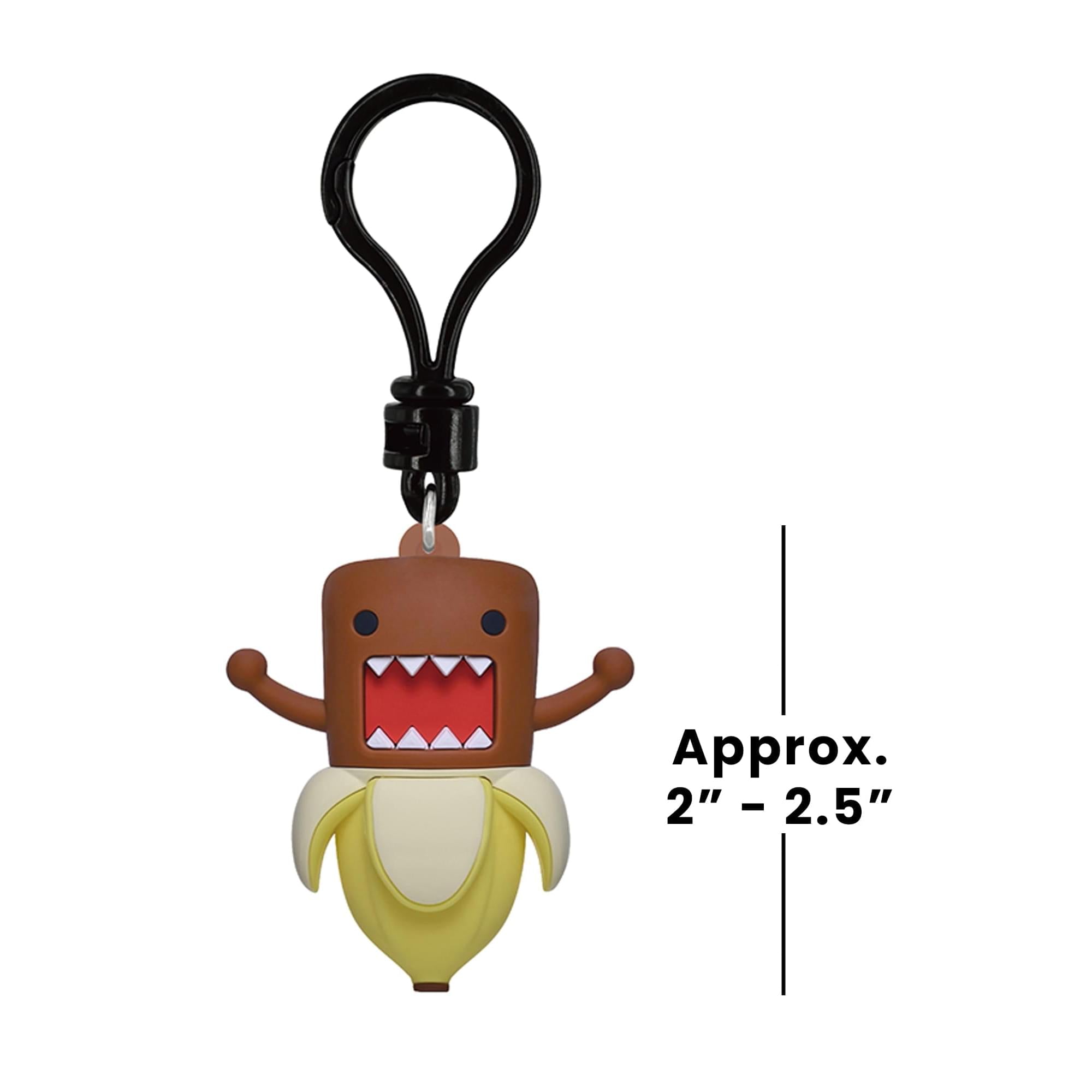 Domo-Kun Series 1 Blind Bag 3D Foam Bag Clip | Set Of 3