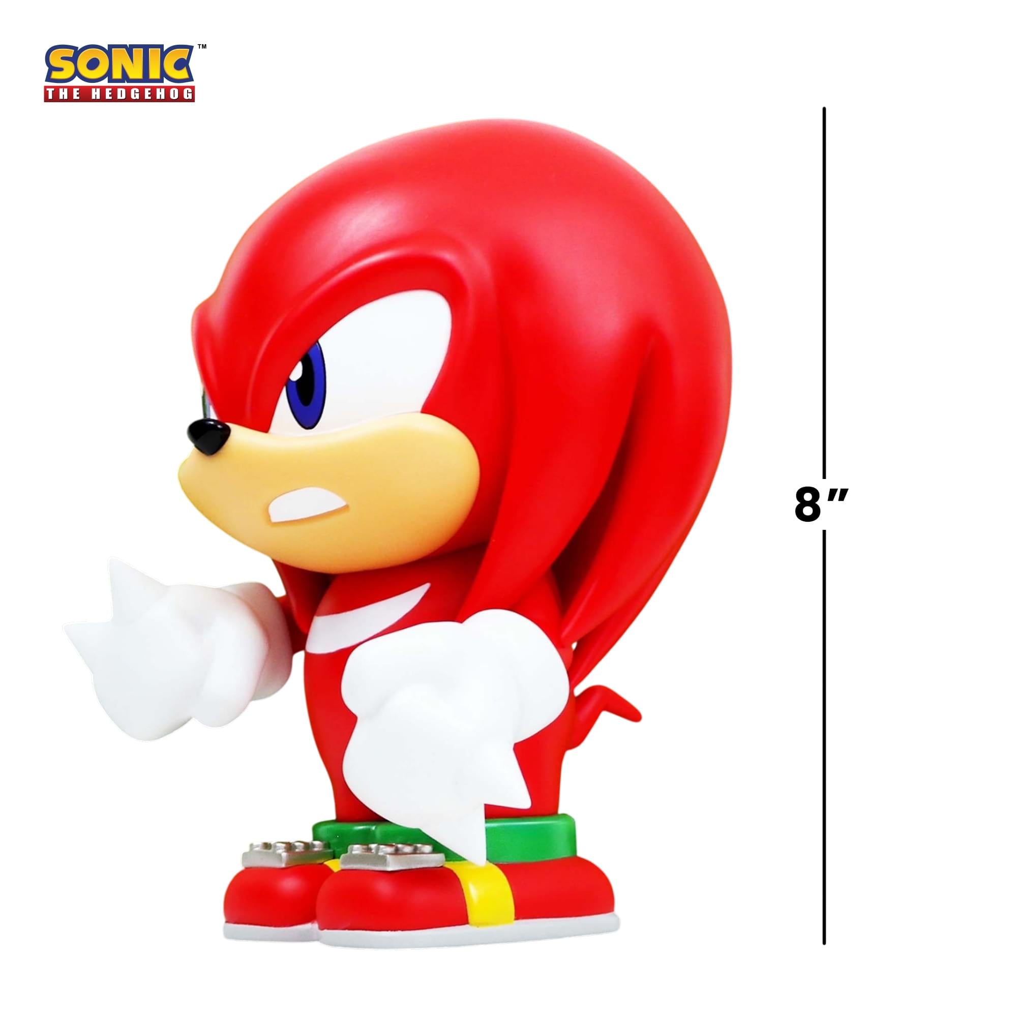 Sonic The Hedgehog Knuckles 8-Inch PVC Figural Bank