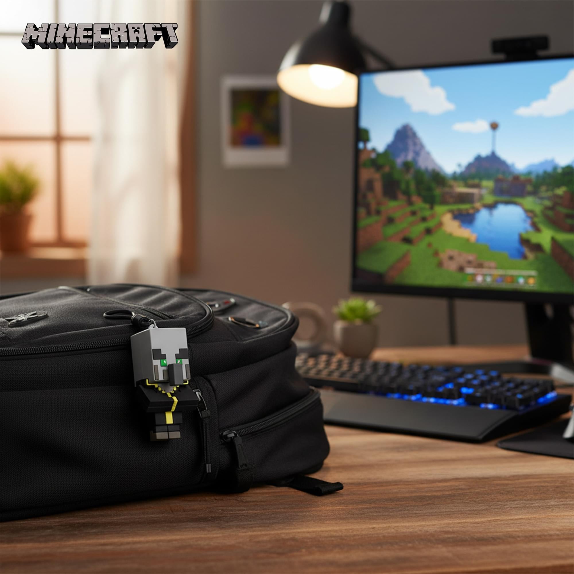 Minecraft Series 5 Blind Bag 3D Foam Bag Clip | 3 Random