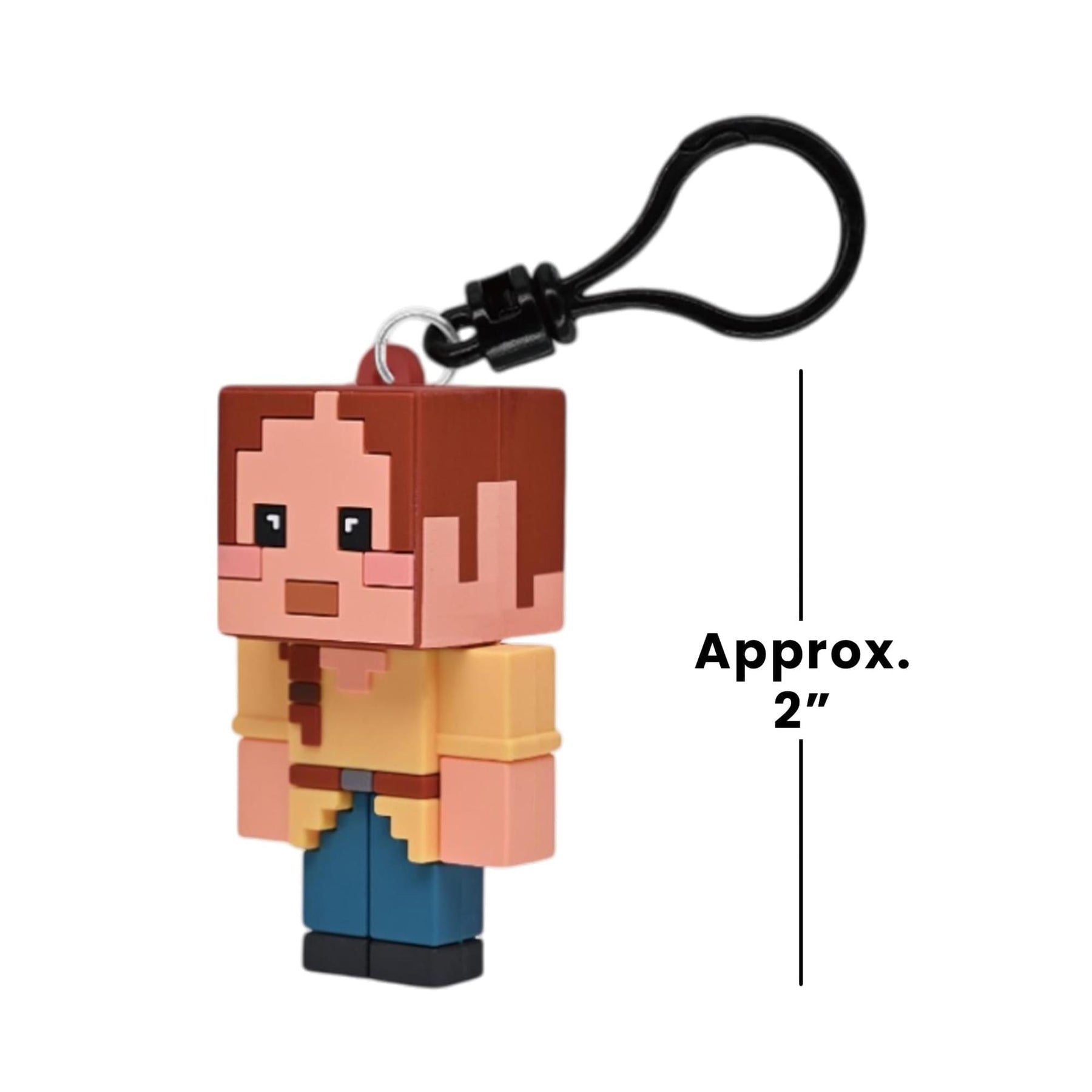 Minecraft Series 6 Blind Bag 3D Foam Bag Clip | Set Of 3