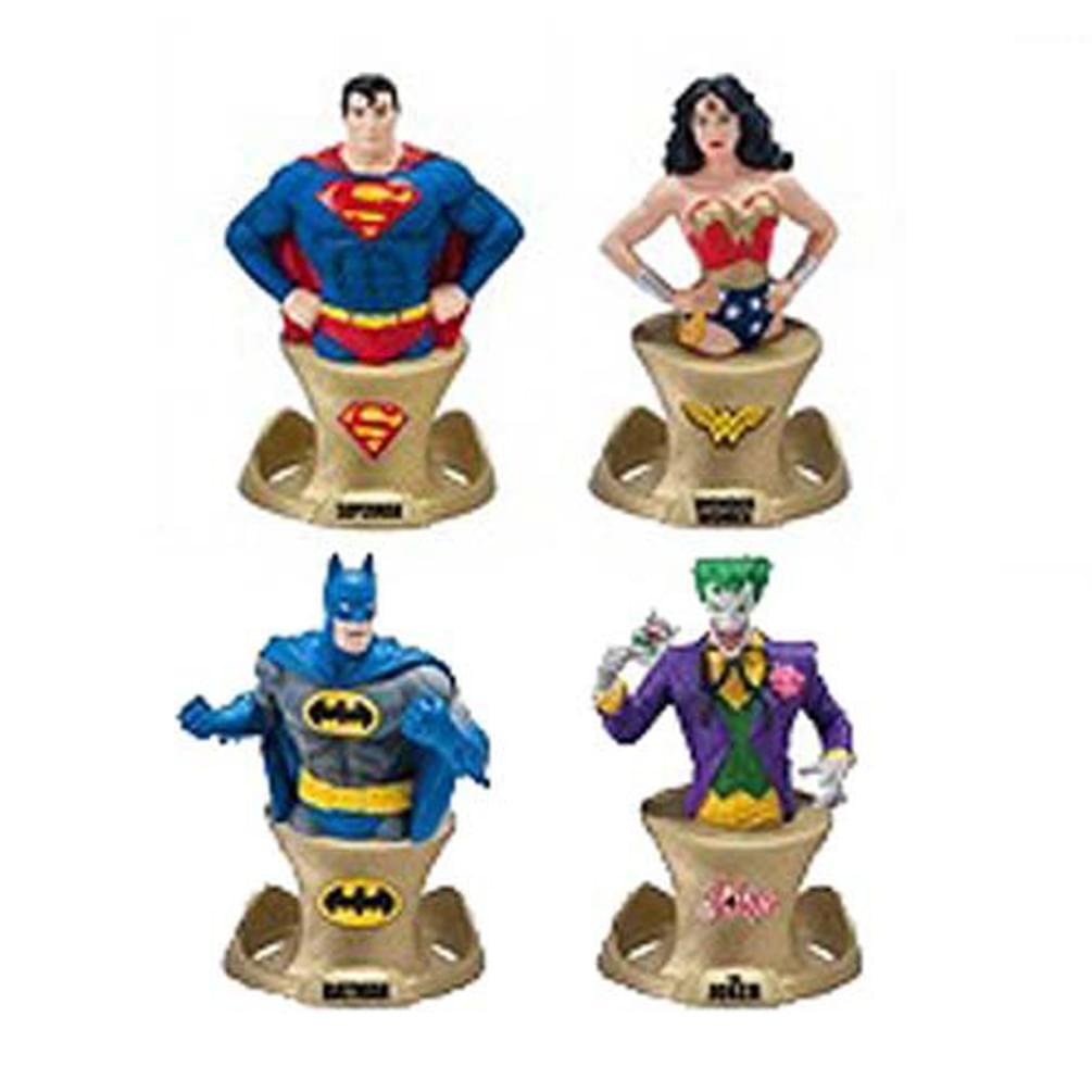 DC Comics Resin Paper Weight 4 Piece SDCC 2014 Set
