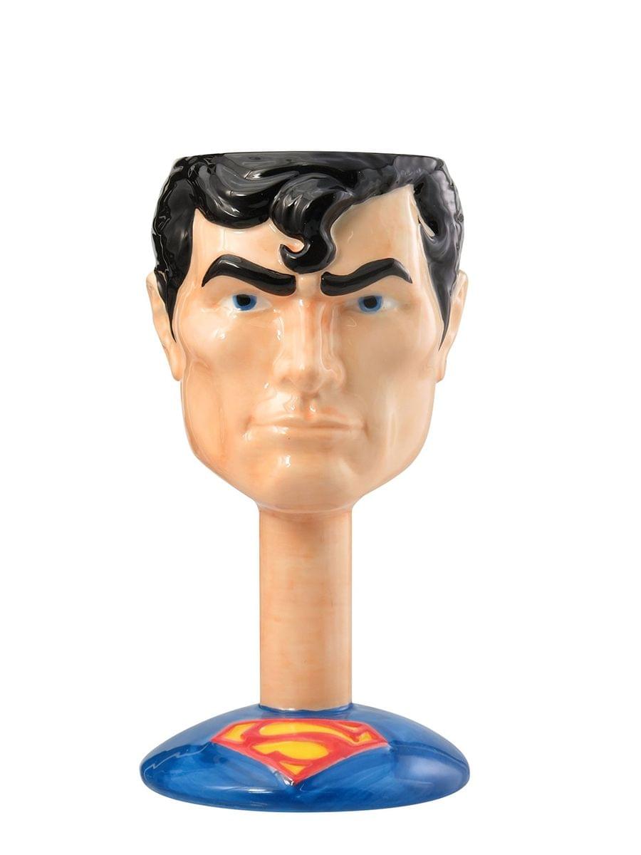 DC Comics Ceramic Molded Goblet: Superman