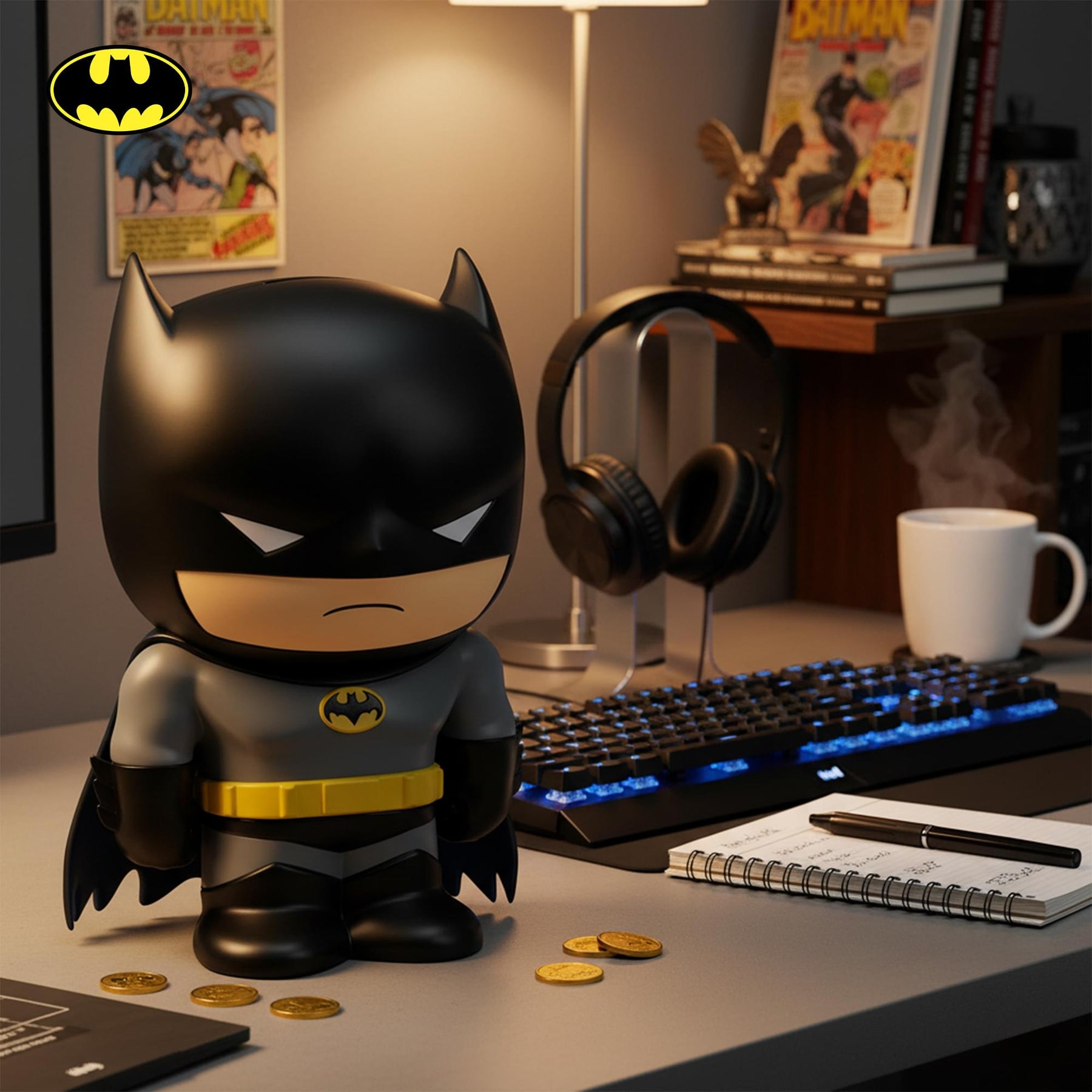 DC Comics Batman Animated 8-Inch PVC Figural Bank