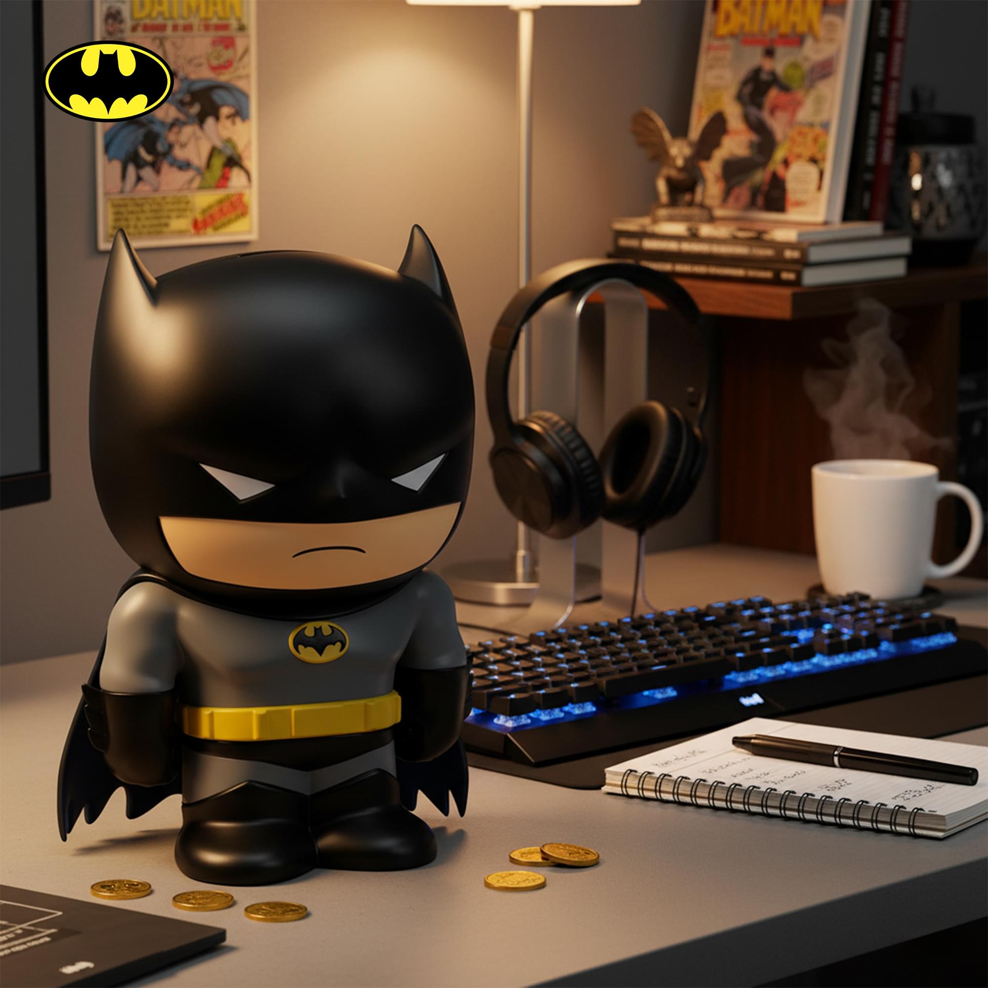 DC Comics Batman Animated 8-Inch PVC Figural Bank