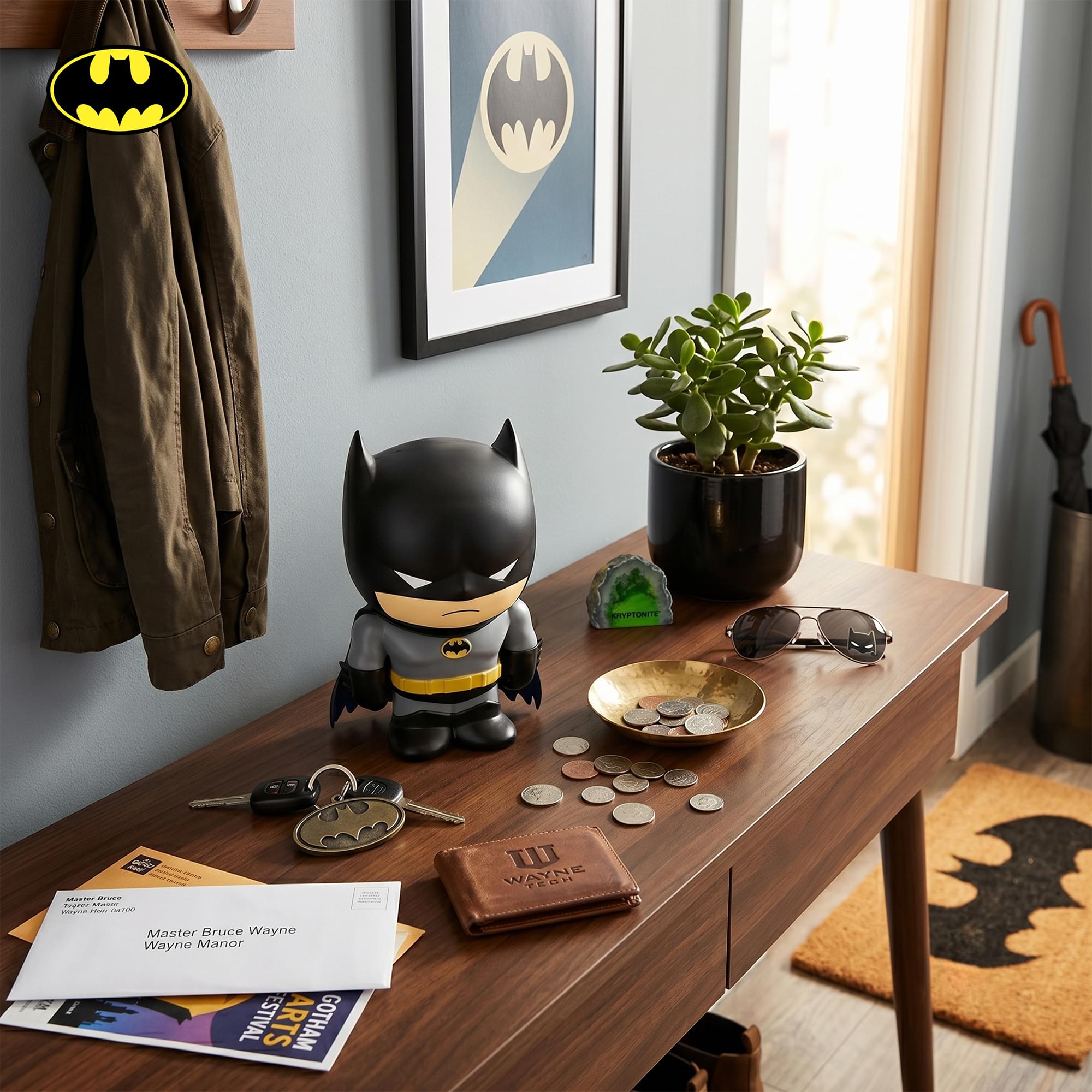DC Comics Batman Animated 8-Inch PVC Figural Bank