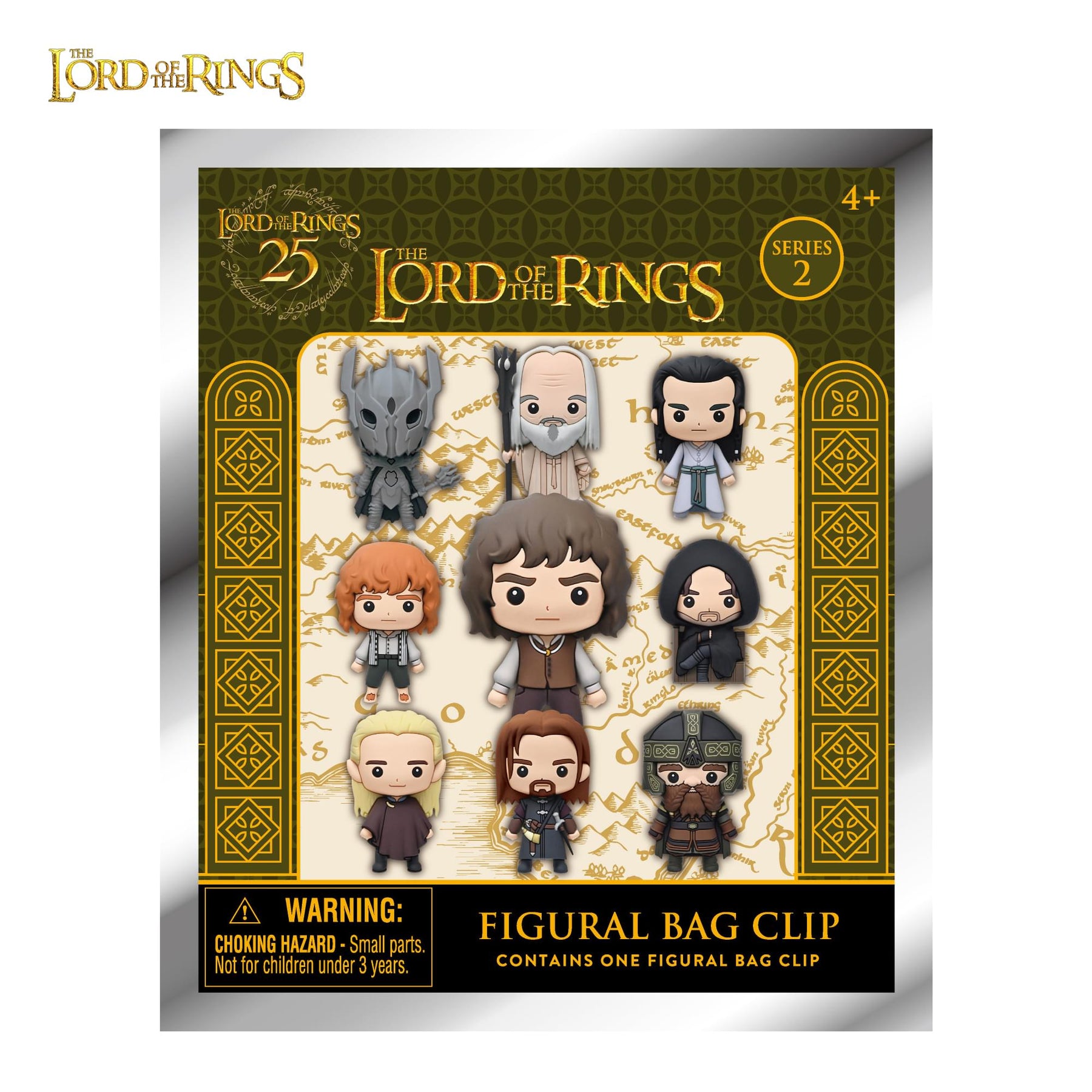 The Lord Of The Rings Series 2 Blind Bag 3D Foam Bag Clip | One Random