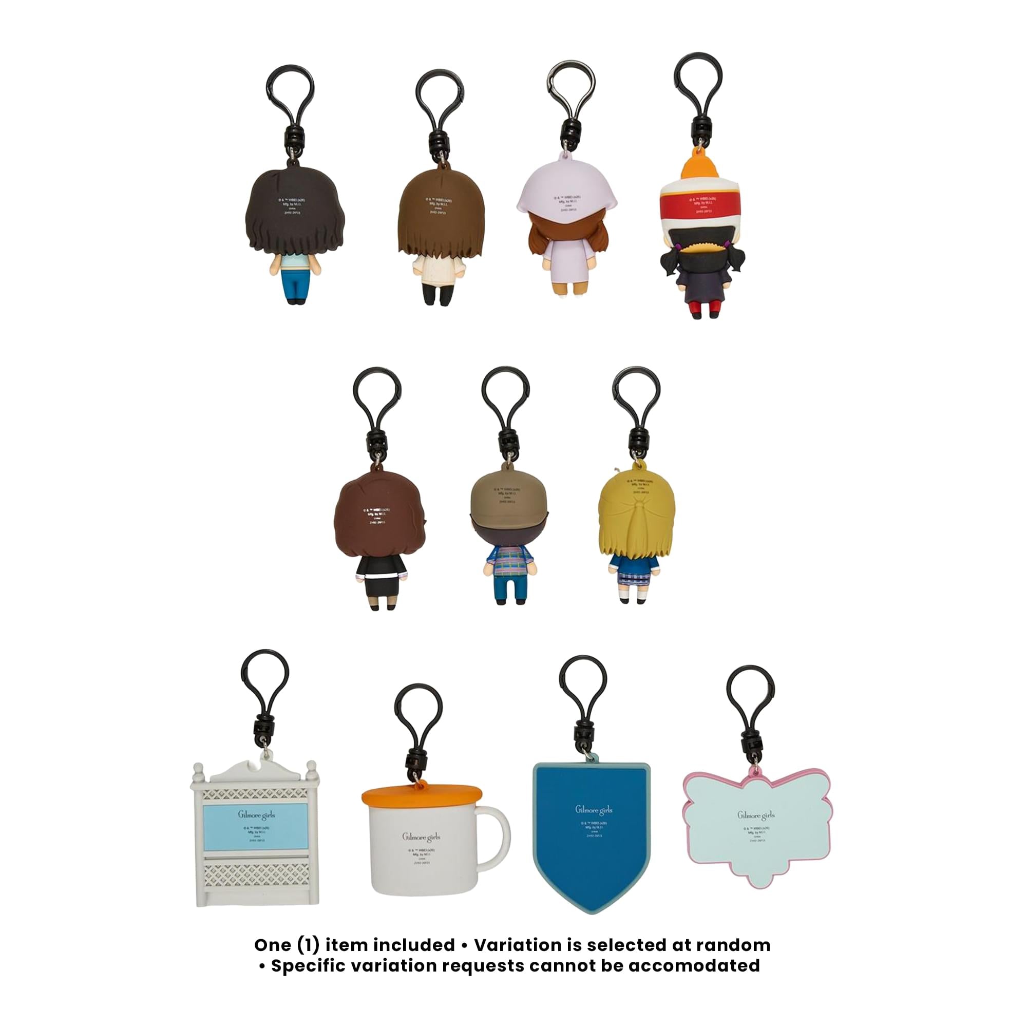 Gilmore Girls Series 1 Blind Bag 3D Foam Bag Clip | 1 Random