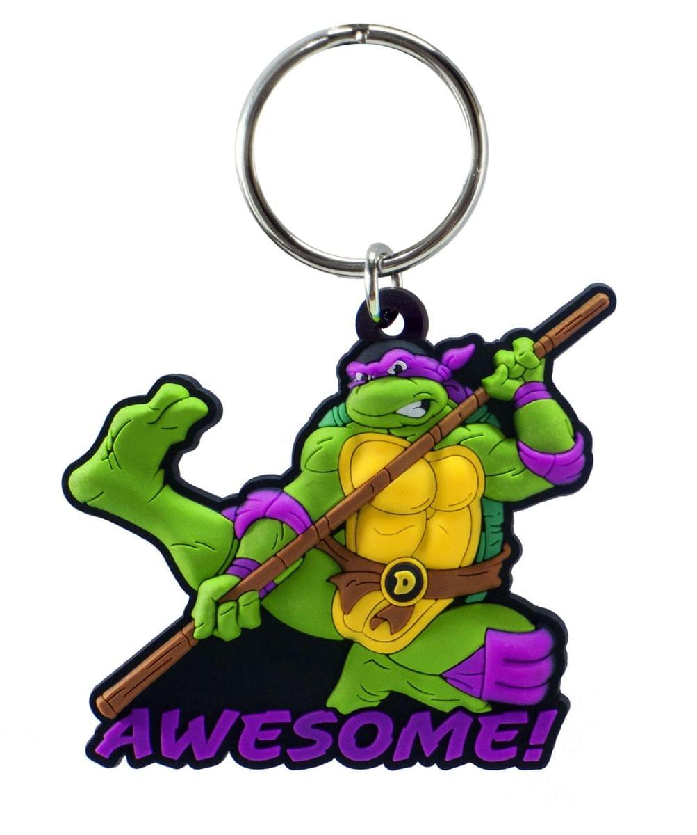 Teenage Mutant Ninja Turtles Soft Touch PVC Key Ring: "Donatello"