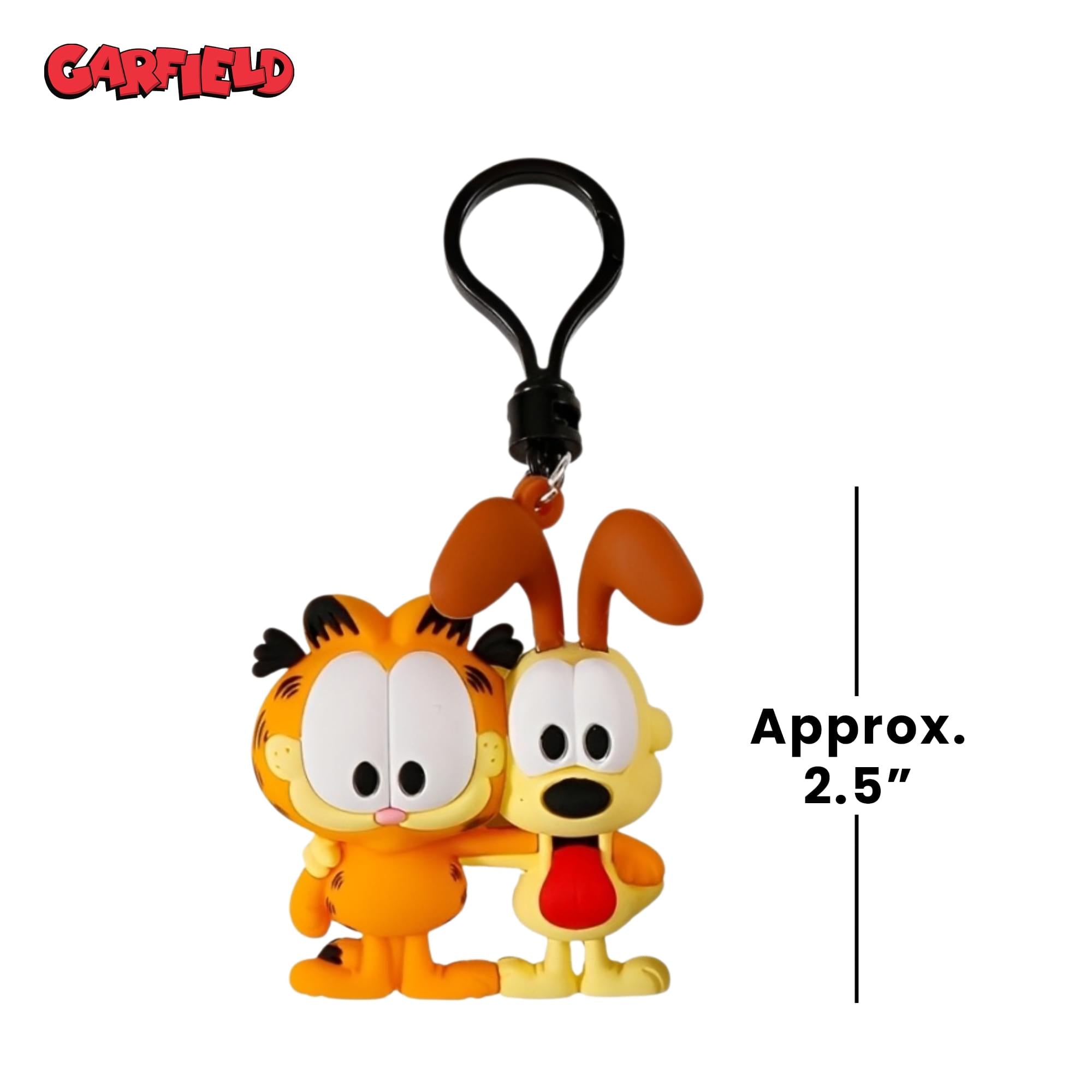 Garfield Series 1 Blind Bag 3D Foam Bag Clip | 3 Random