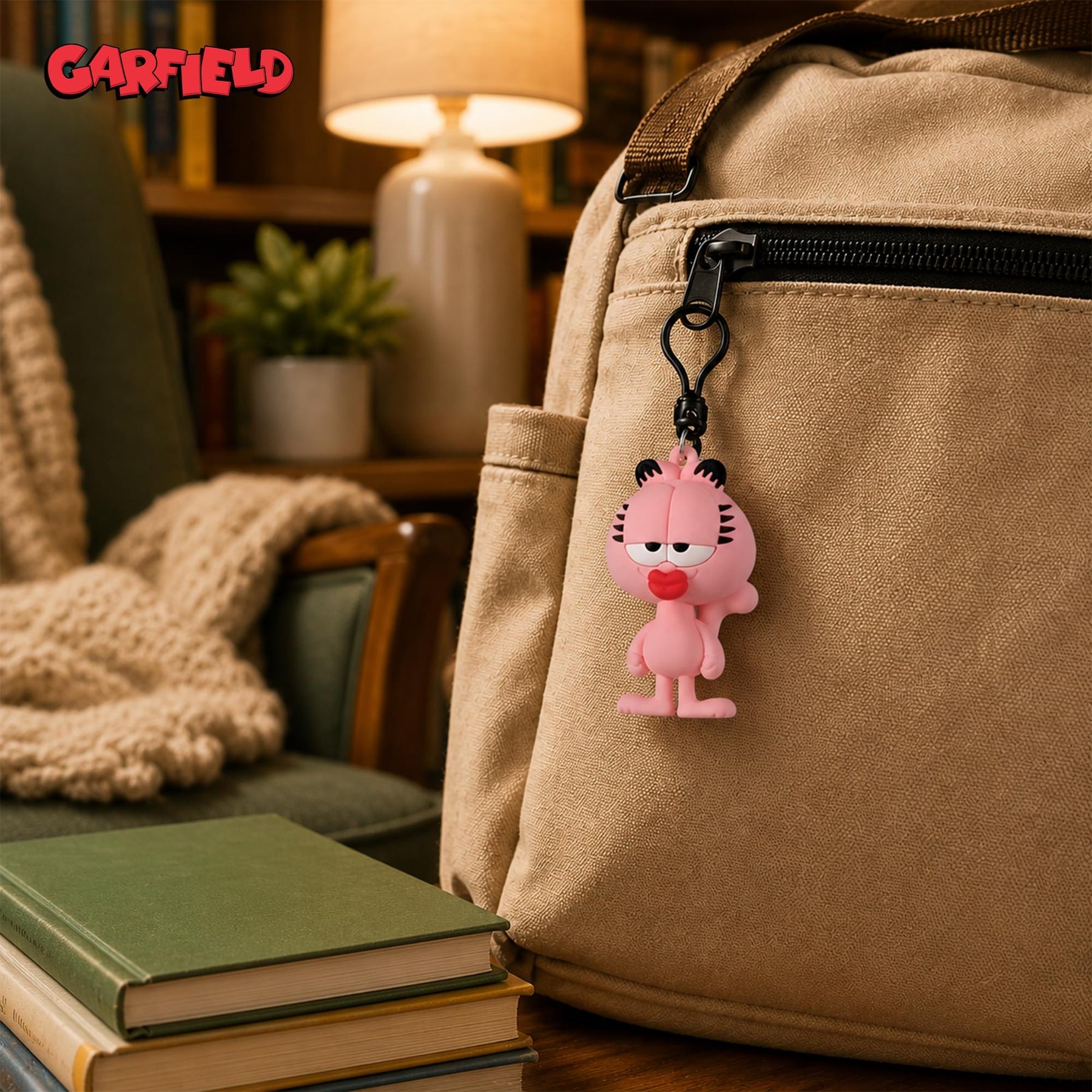 Garfield Series 1 Blind Bag 3D Foam Bag Clip | 3 Random